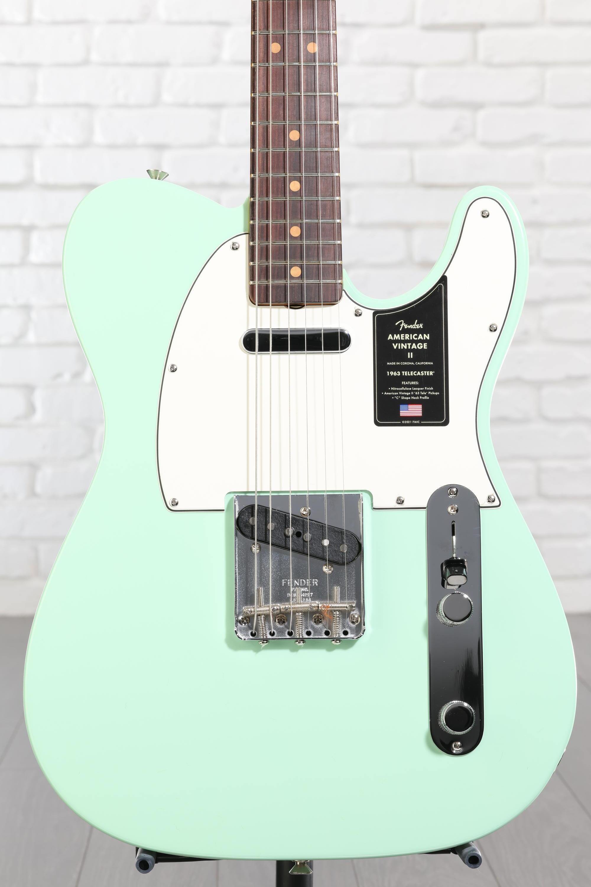 Fender American Vintage II 1963 Telecaster Electric Guitar - Surf