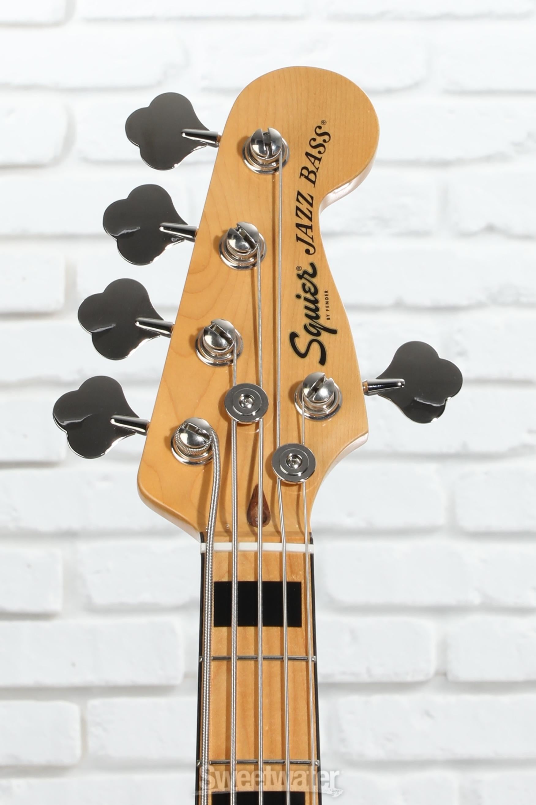 新品級 squier classic vibe '70s jazz bass Amazon.com: Squier Classic Vibe 70s Jazz Bass, Natural