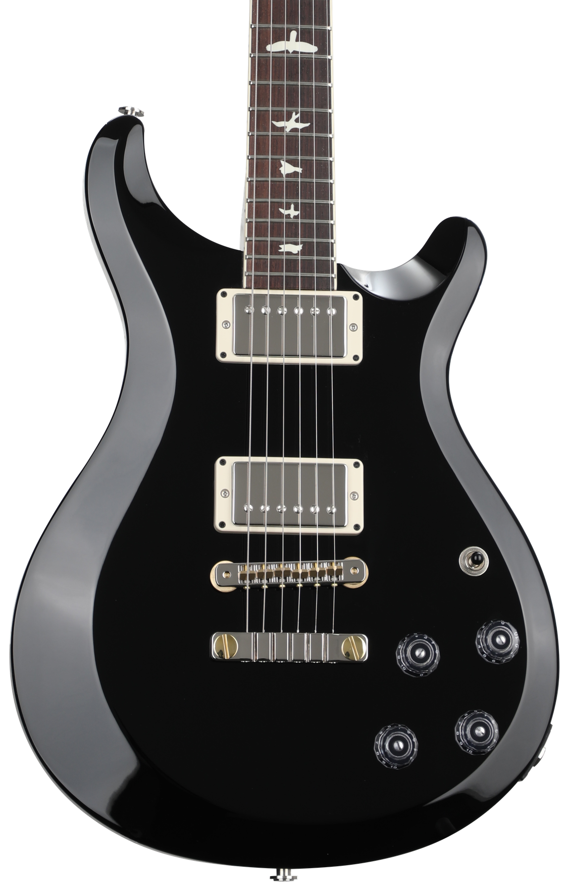 PRS S2 McCarty 594 Thinline Electric Guitar - Black | Sweetwater
