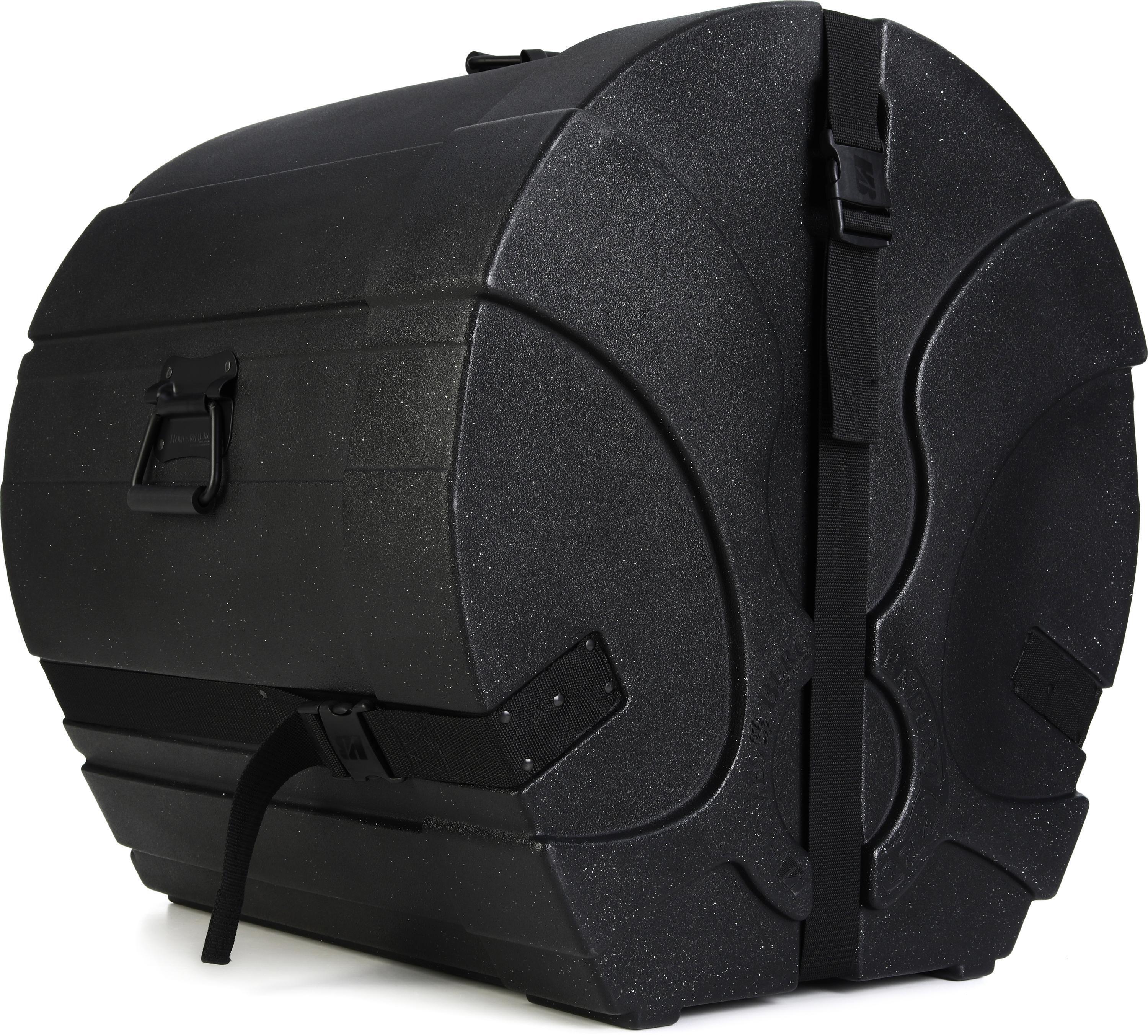 Photo of Humes & Berg Enduro Pro Foam-lined 18 x 22-inch Bass Drum Case - Black Sparkle