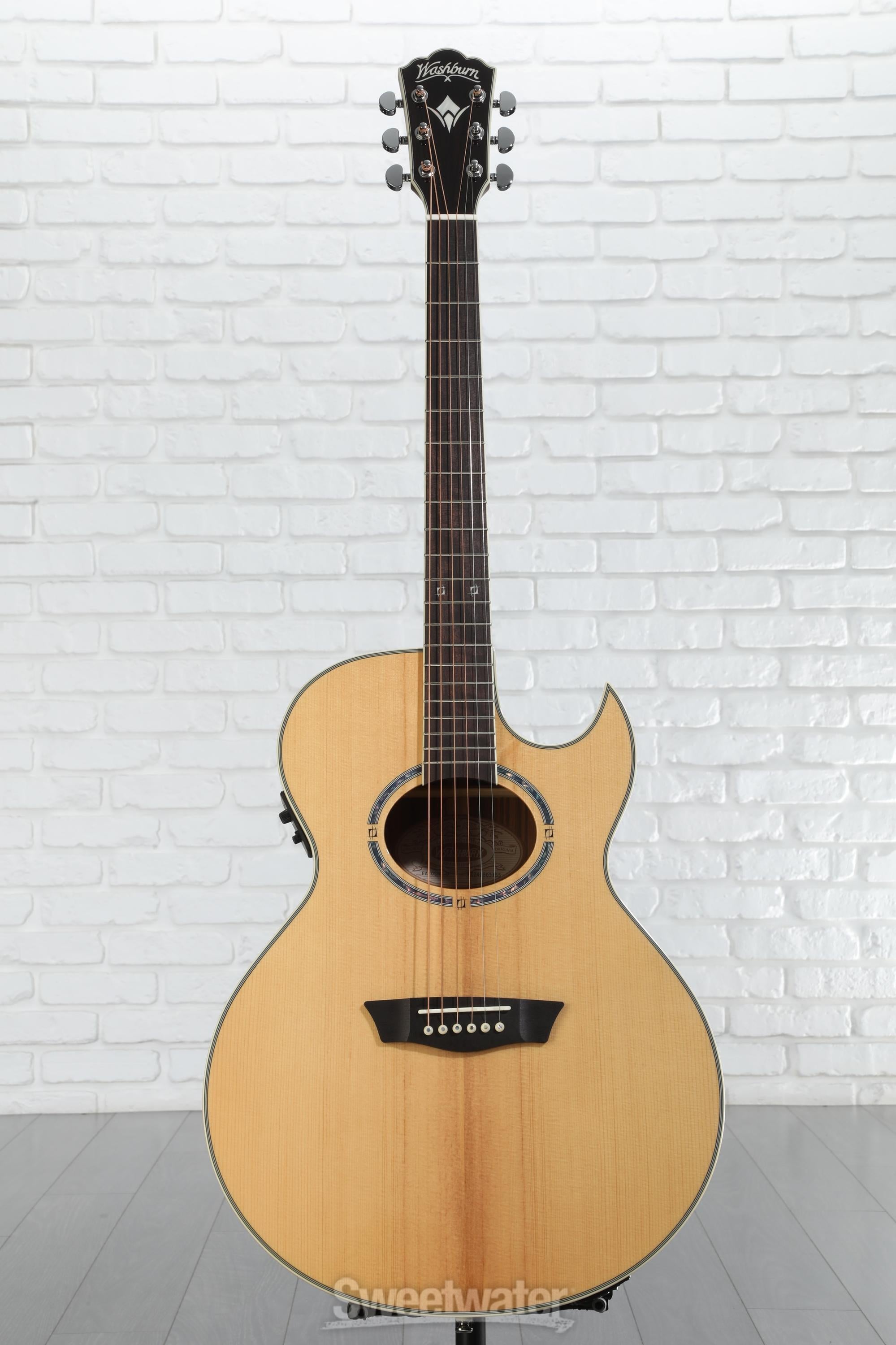 Washburn Nuno Bettencourt Model エレキギター Washburn N2 Natural Satin Nuno Bettencourt Signature Guitar