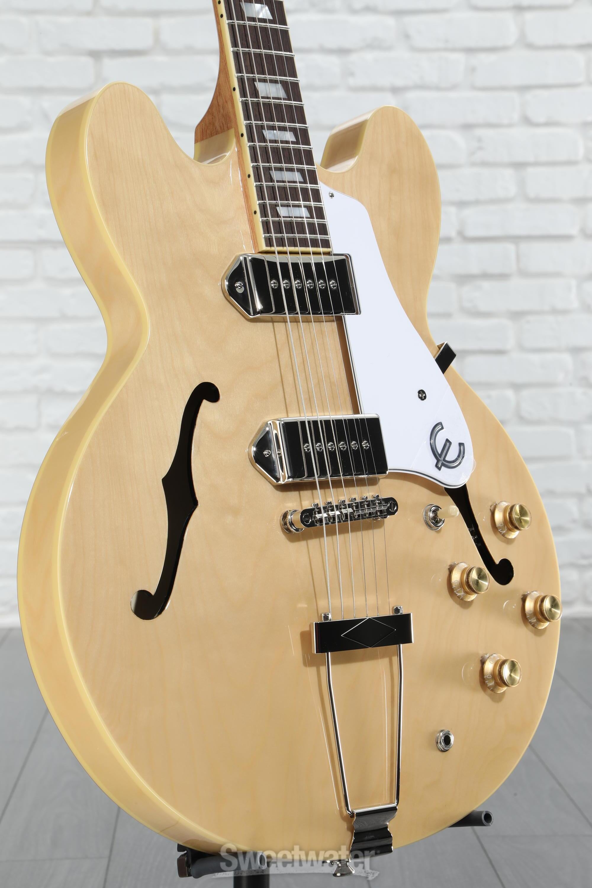 Epiphone Casinoナチュラル Epiphone Casino Hollowbody Electric Guitar - Natural