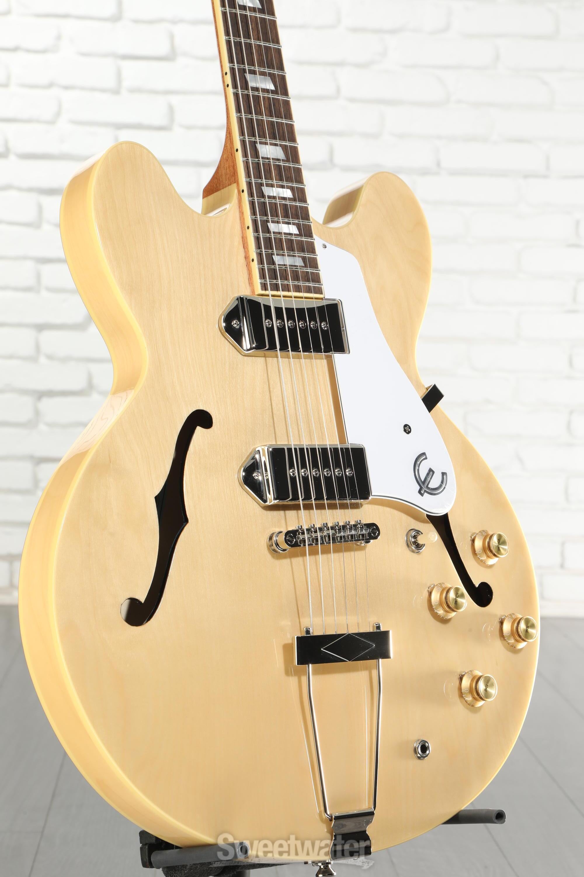 Epiphone Casinoナチュラル Epiphone Casino Hollowbody Electric Guitar - Natural | Sweetwater