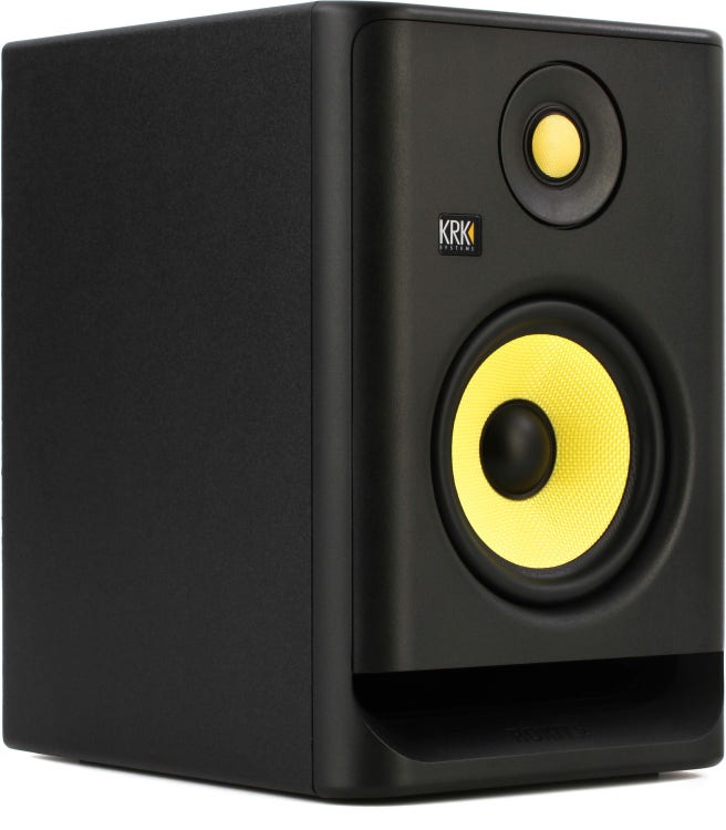 Krk Rokit 5 G4 Pair with XLR Cables & Stands