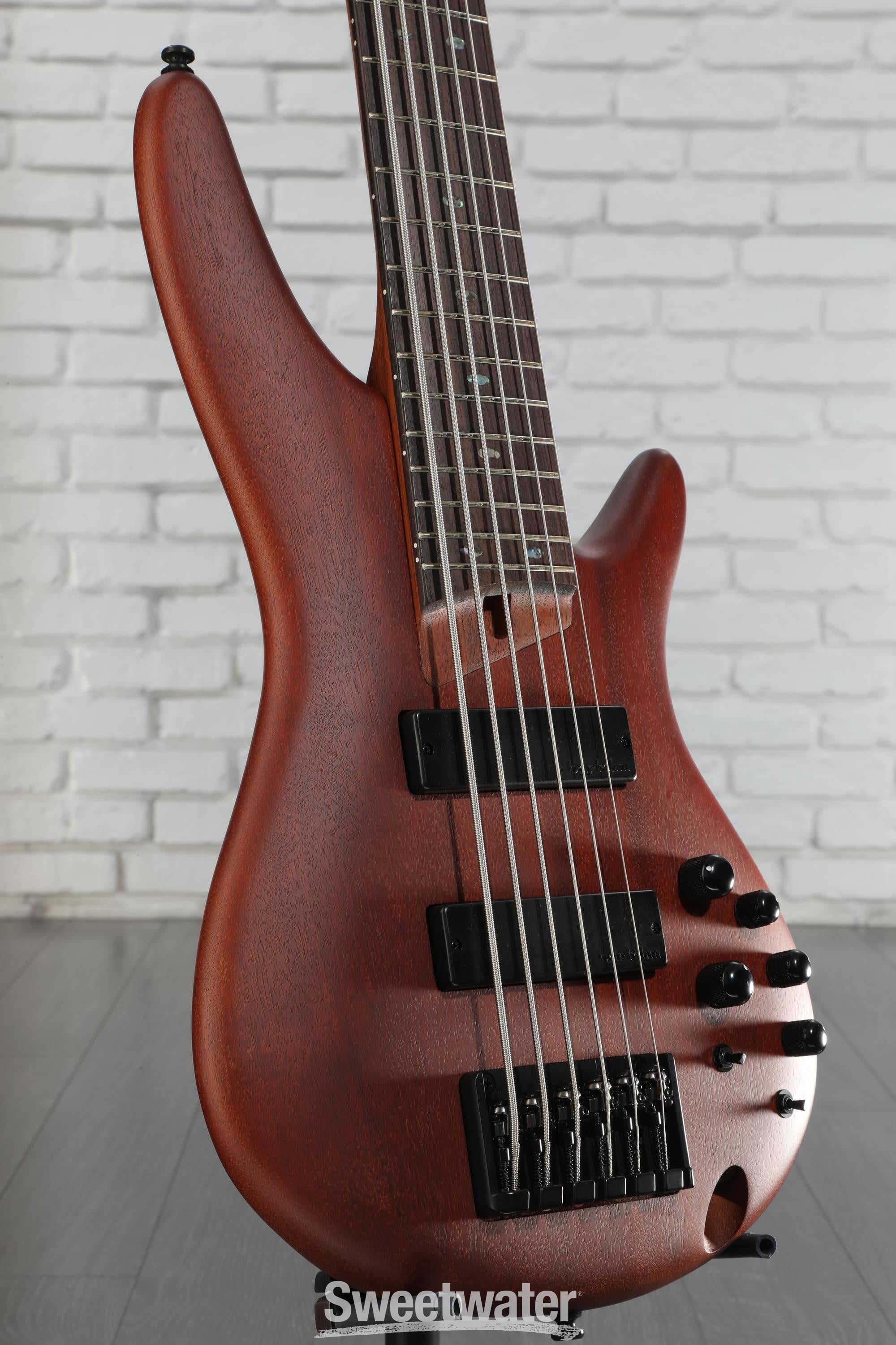 Ibanez SR506E Bass Guitar - Brown Mahogany | Sweetwater