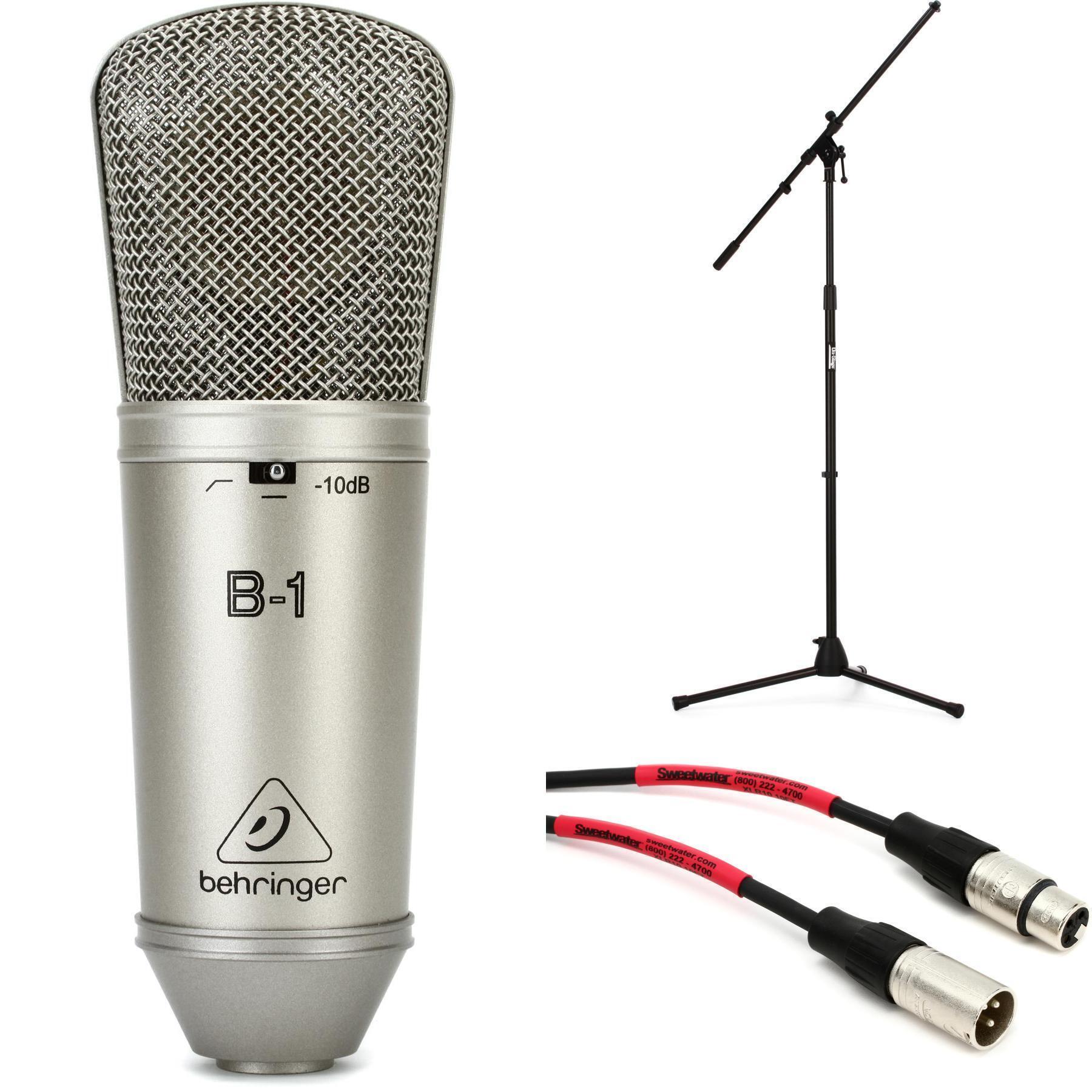 Behringer B-1 Large-diaphragm Condenser Microphone Bundle with