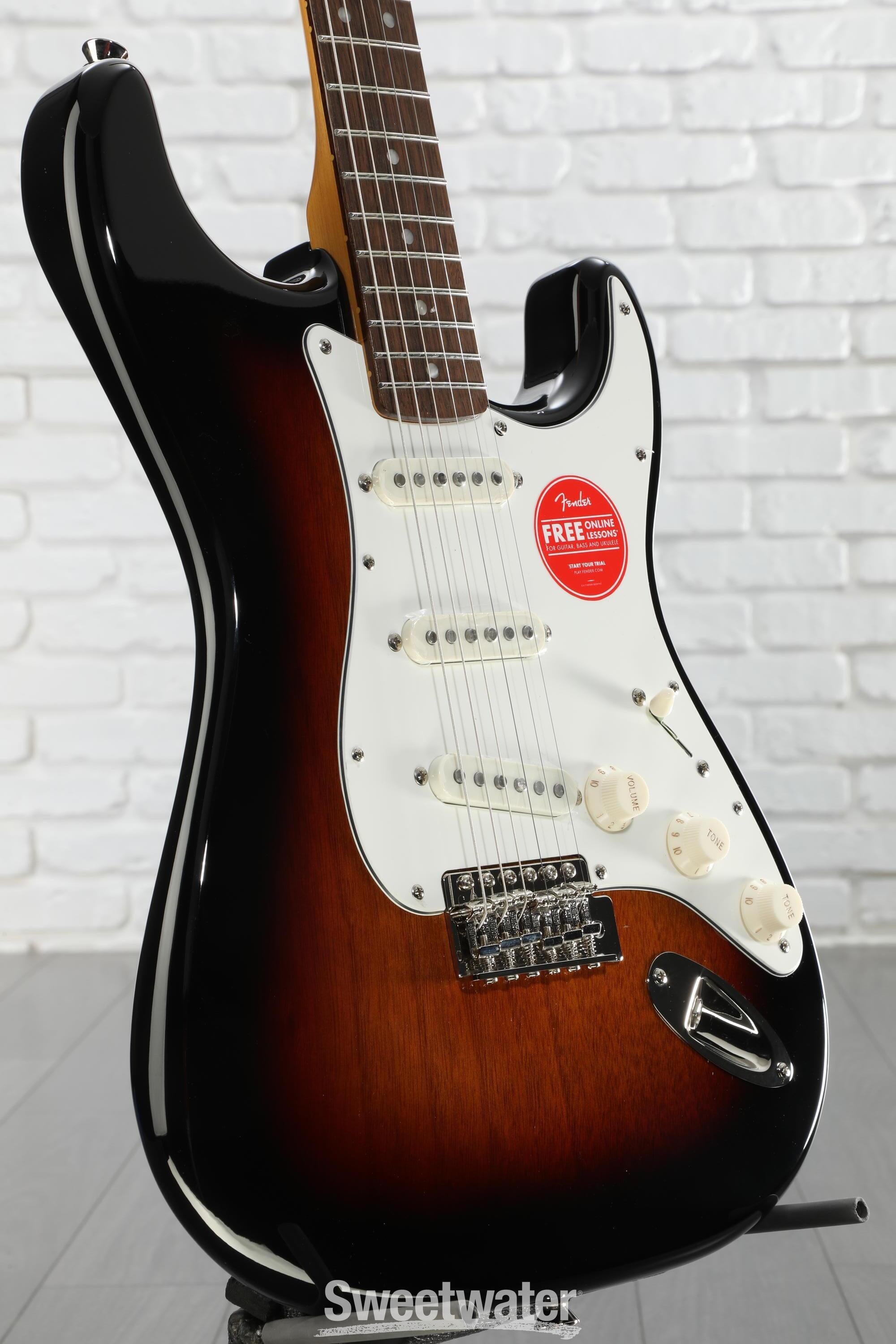 Squier Classic Vibe '60s Stratocaster - 3-Color Sunburst | Sweetwater