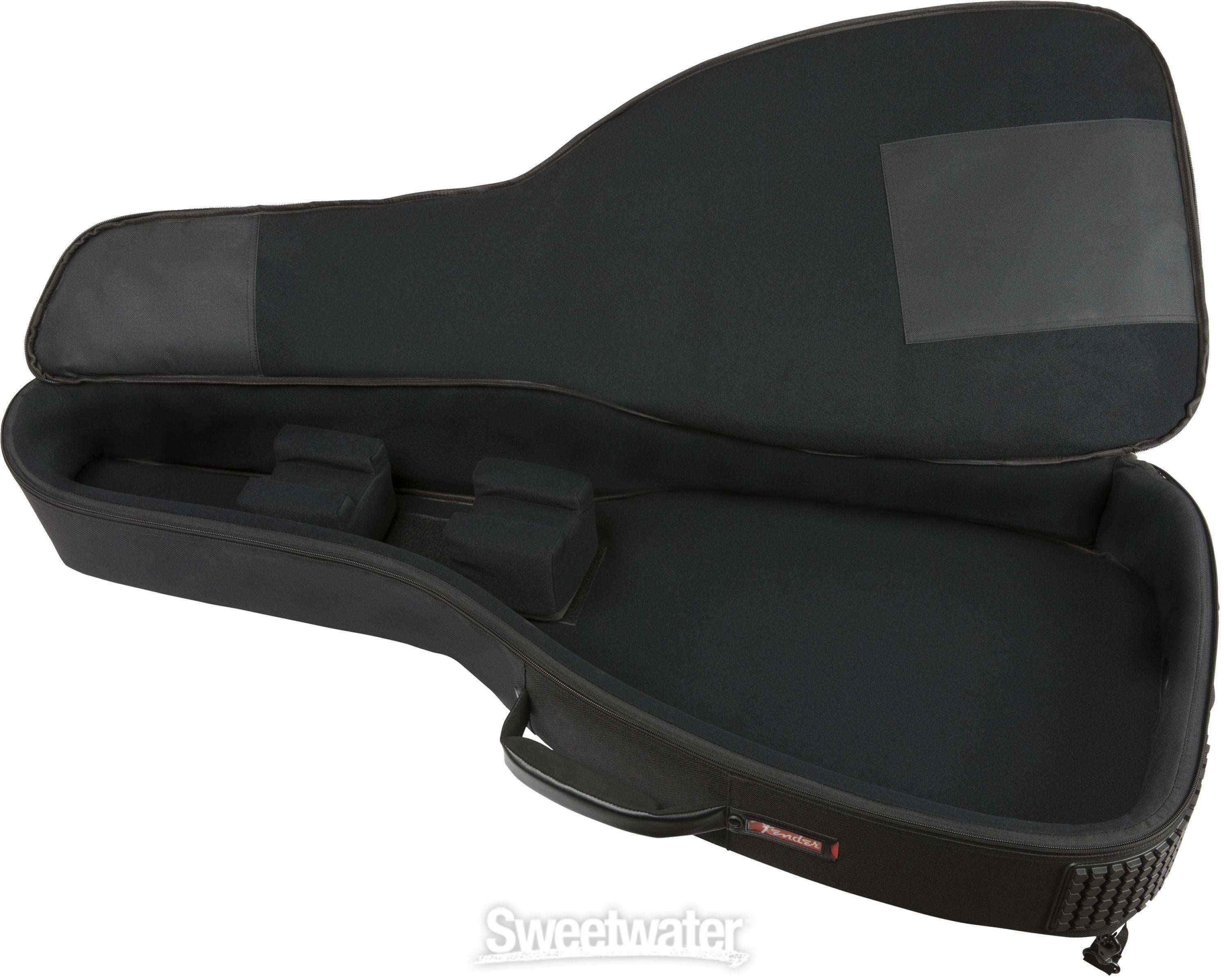 Fender FA1225 Dreadnought Gig Bag Black Sweetwater