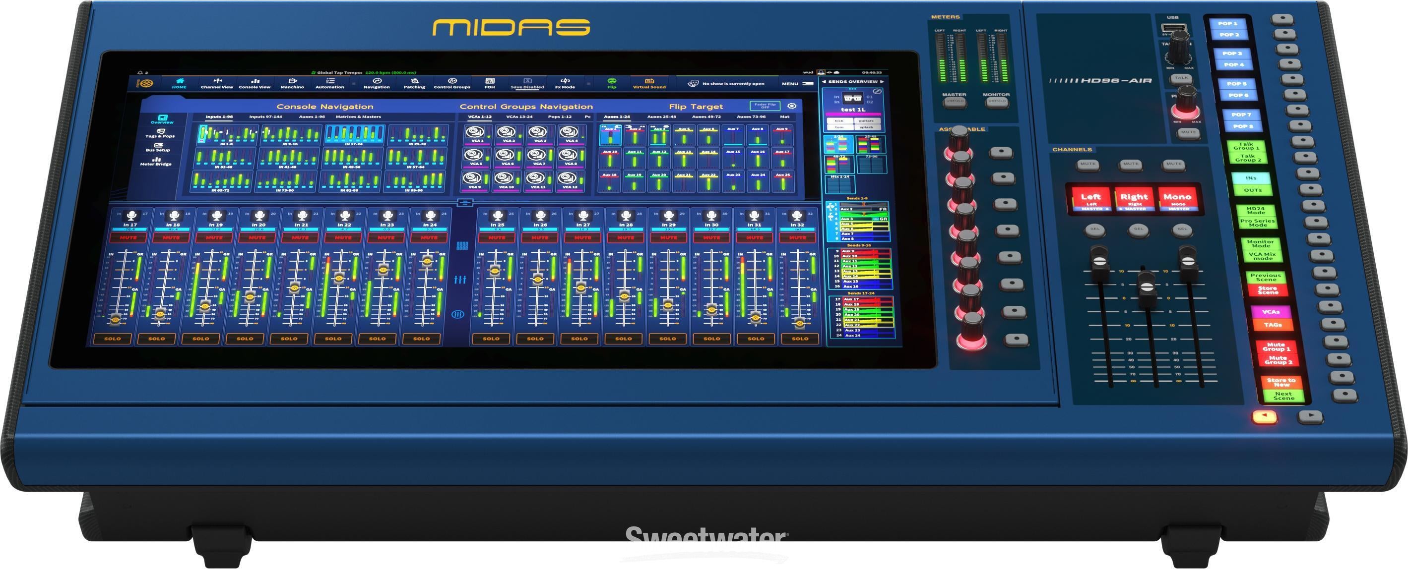 Midas Heritage D HD96-Air Digital Mixer | Sweetwater