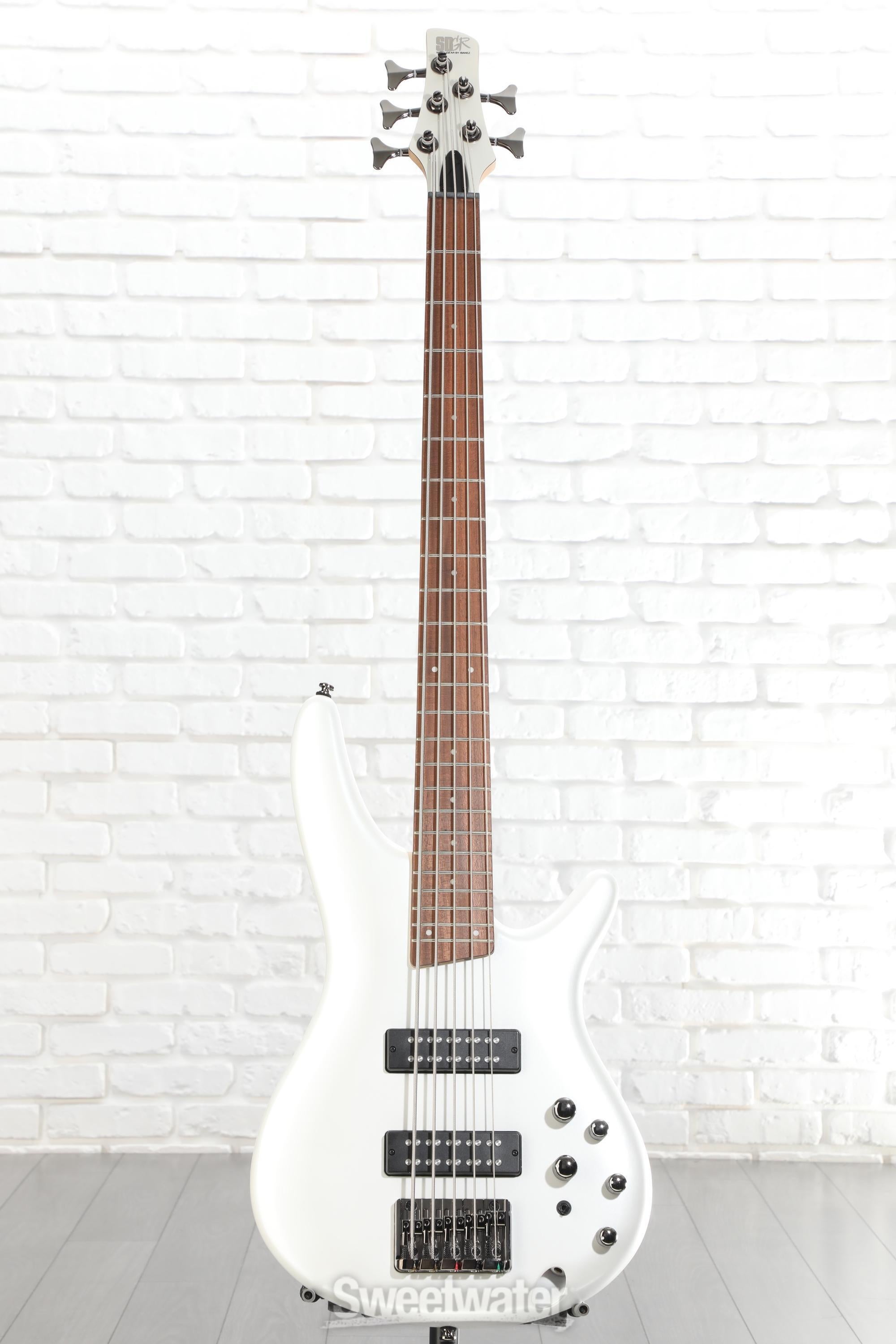 Ibanez Standard SR305E 5-string Bass Guitar - Pearl White | Sweetwater