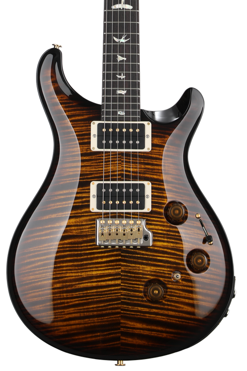 PRS Custom 24 PIEZO 10top 2024年 custom24 PRS Custom 24 Piezo 10-Top Electric Guitar - Black Gold