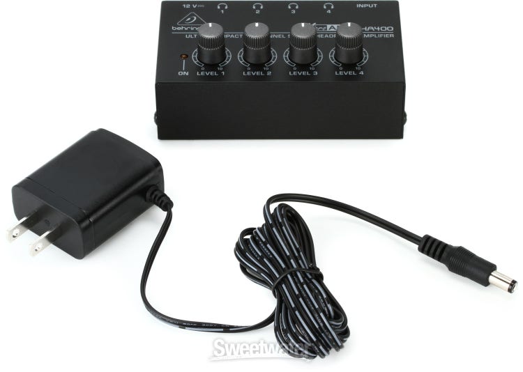 Microamp HA400 MS Amplificador de Audifonos 4 Canales - Music
