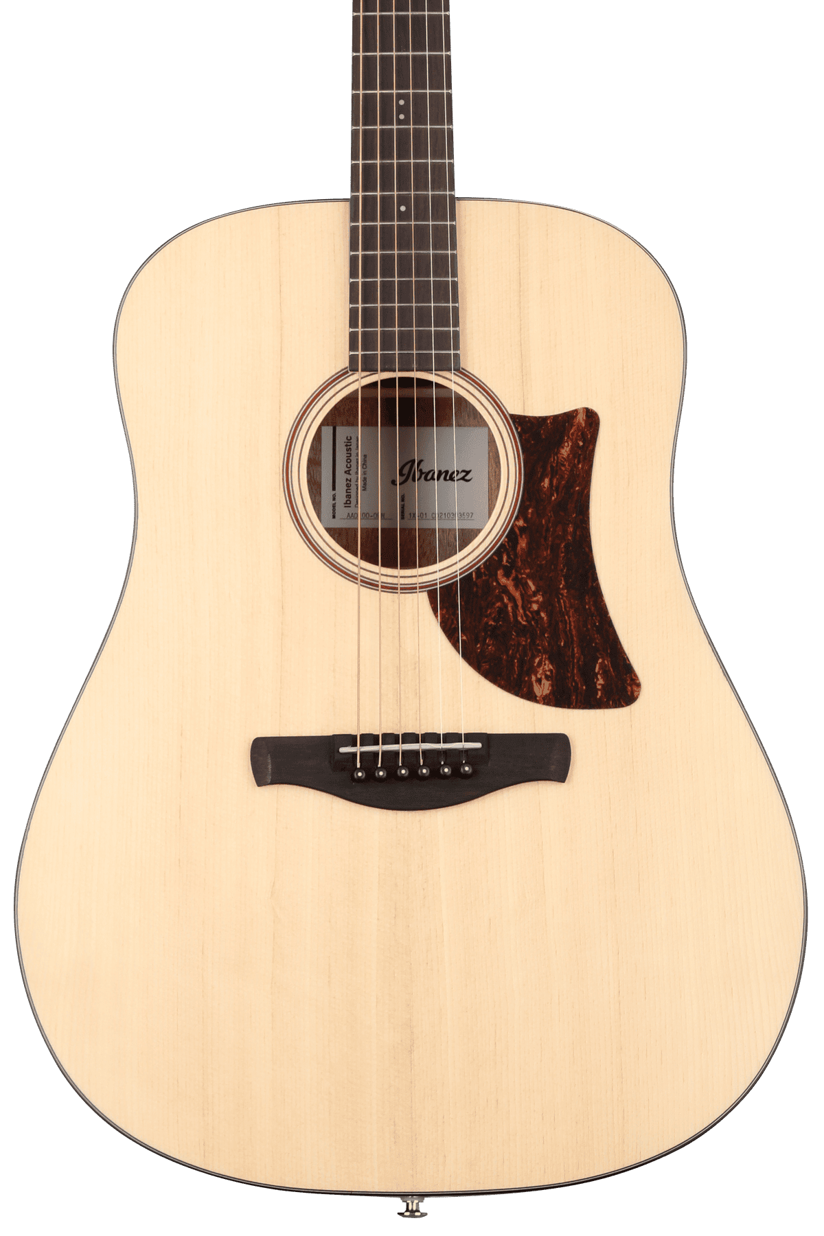 Ibanez AAD100 Acoustic Guitar - Open Pore Natural | Sweetwater
