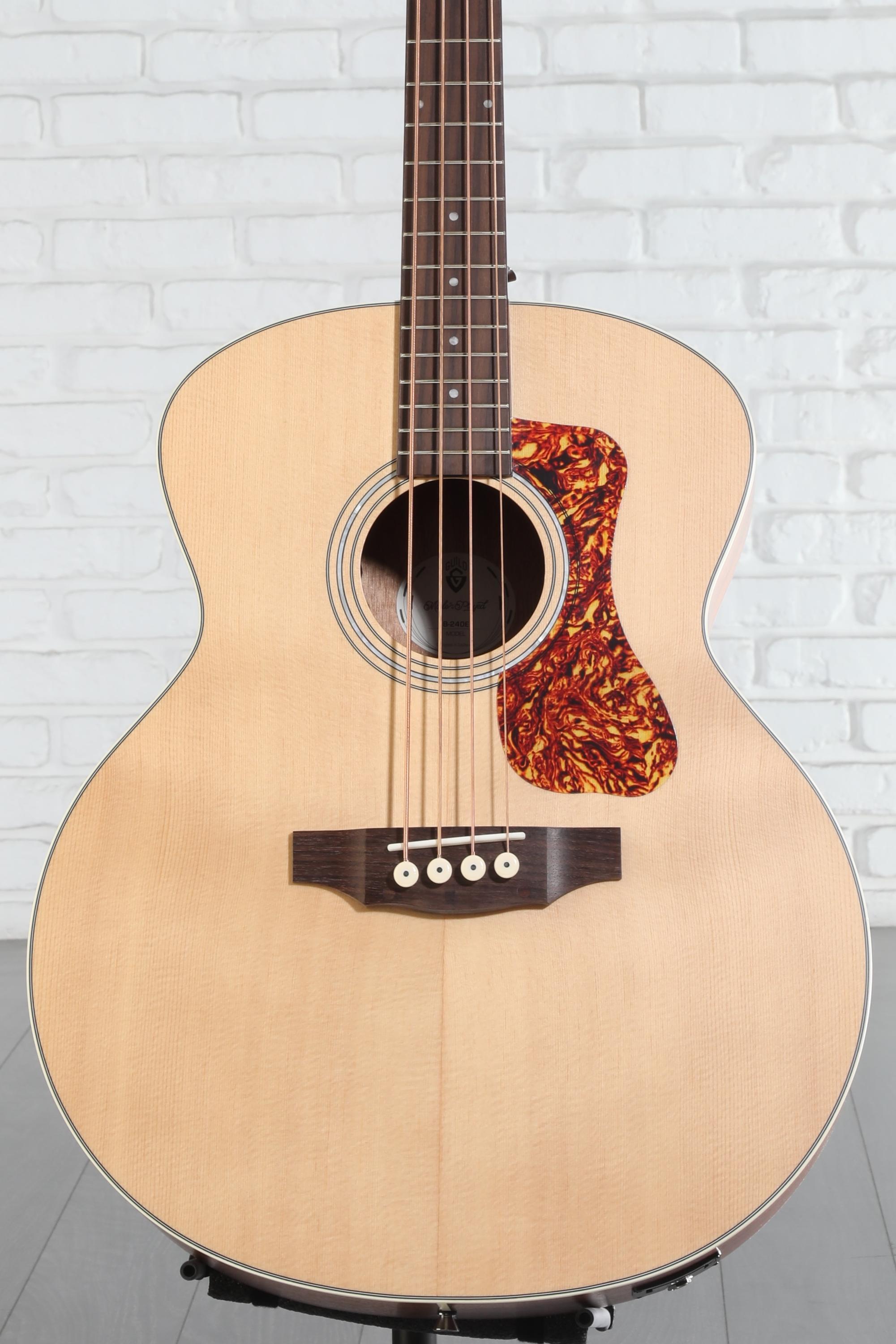 Guild B-240E Concert Acoustic-electric Bass Guitar - Natural