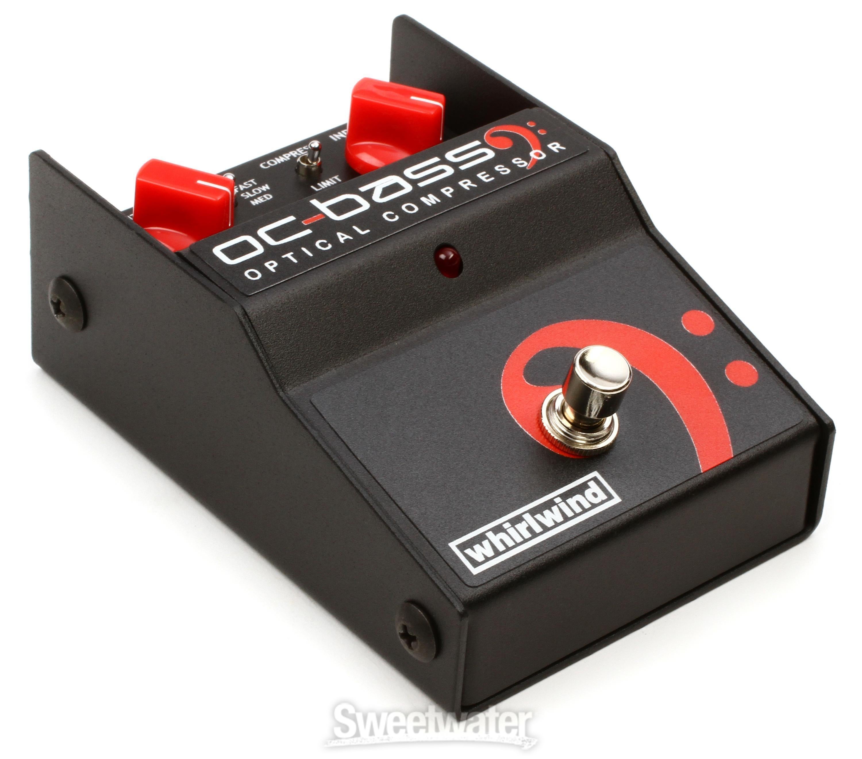 Whirlwind OC Bass Optical Compressor Pedal | Sweetwater