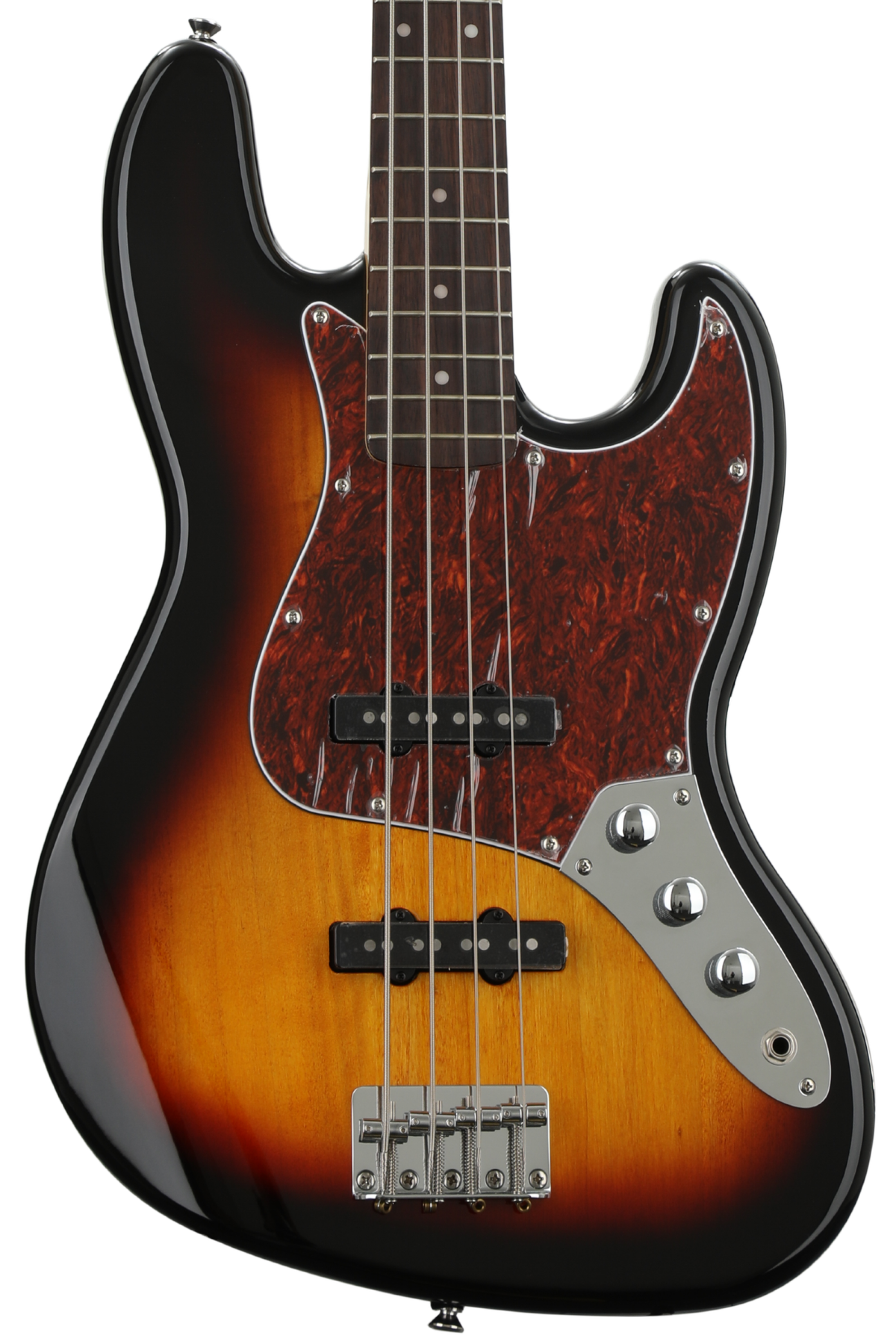 Squier Vintage Modified Jazz Bass - 3-color Sunburst | Sweetwater