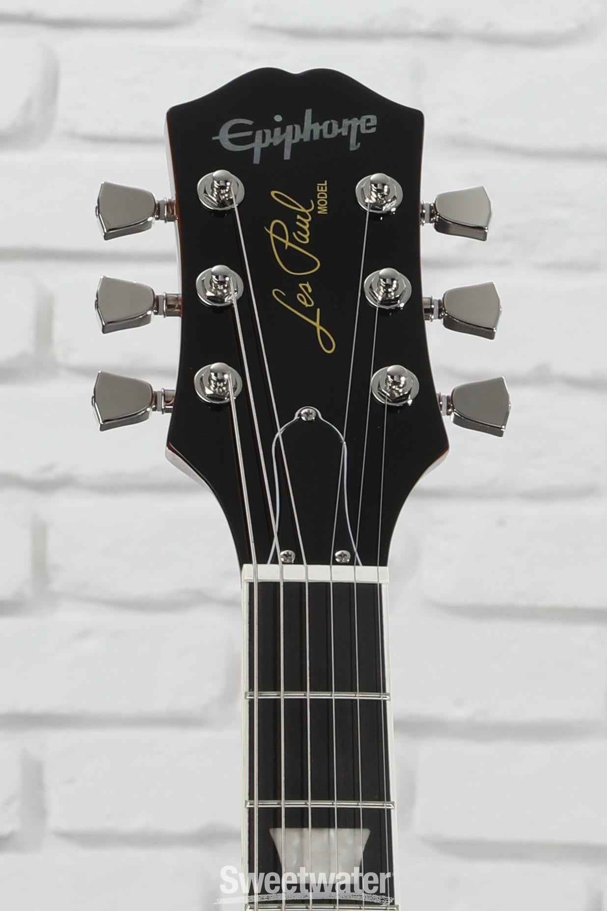 Epiphone Les Paul Modern Figured Electric Guitar - Purple Burst