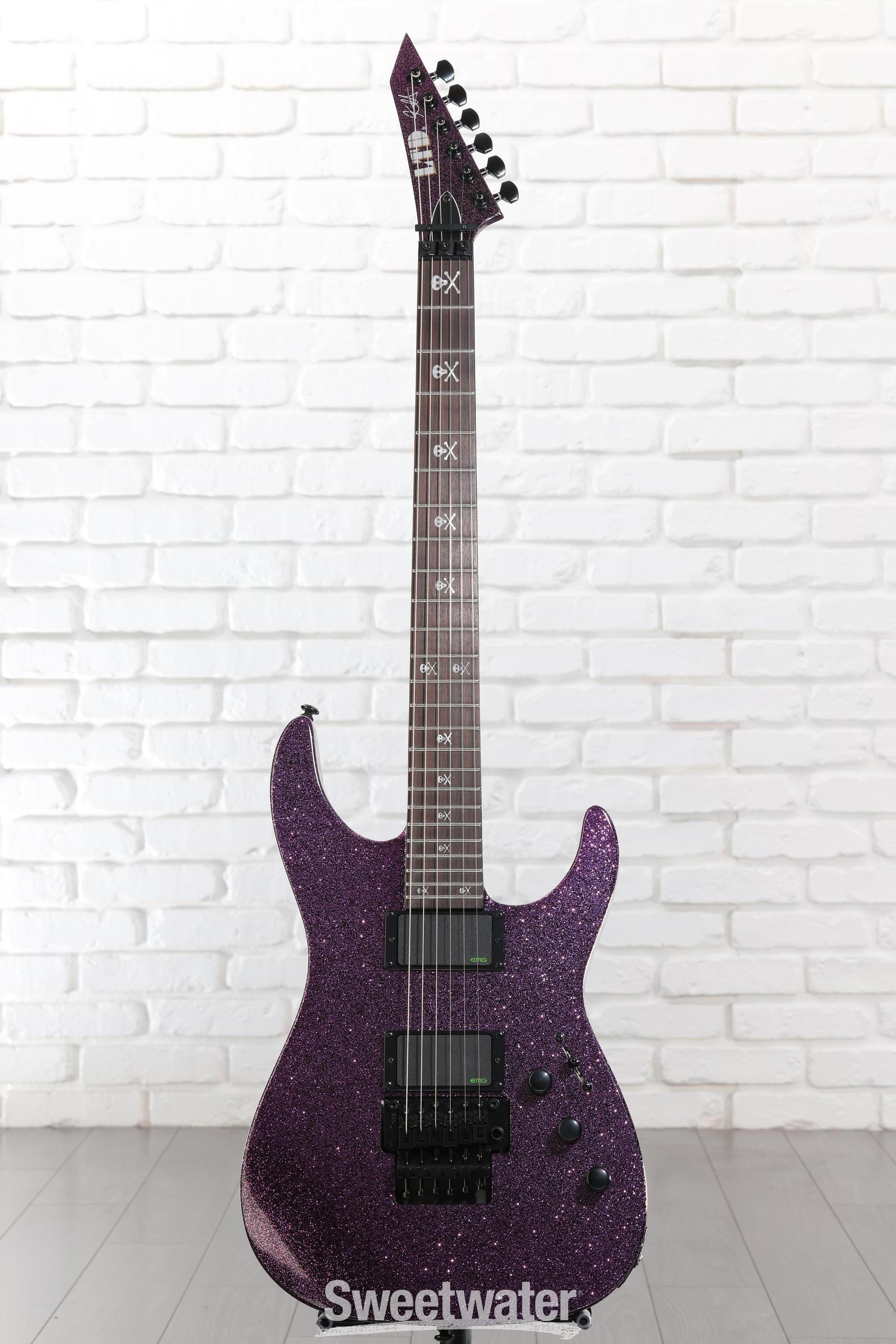 ESP LTD Kirk Hammett Signature KH-602 - Purple Sparkle | Sweetwater