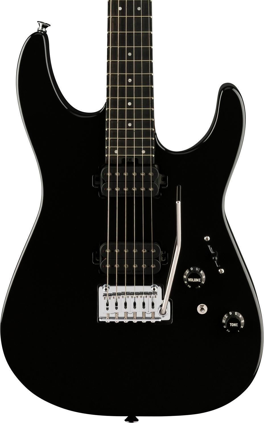 Charvel Pro-Mod DK24 HH 2PT EB Electric Guitar - Gloss Black