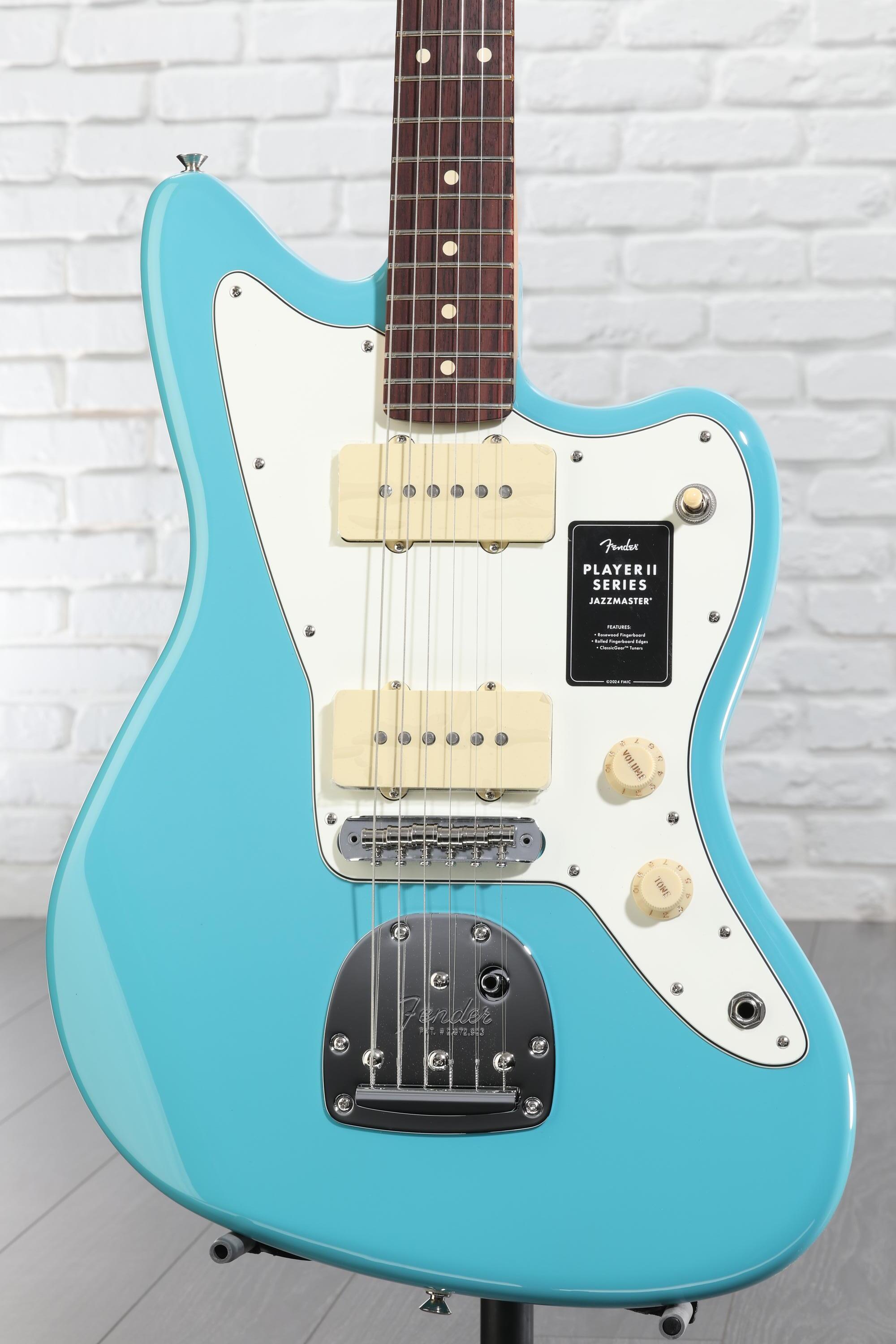 Fender Player II Jazzmaster Electric Guitar - Aquatone Blue