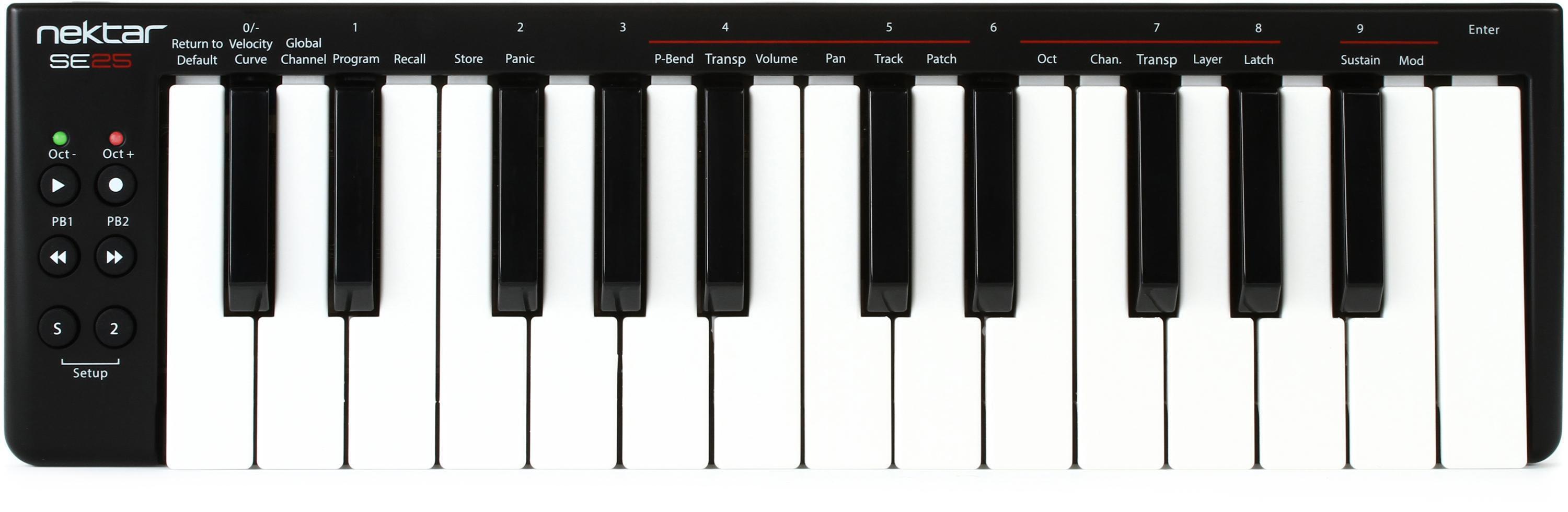 Bundled Item: Nektar SE25 25-key Keyboard Controller