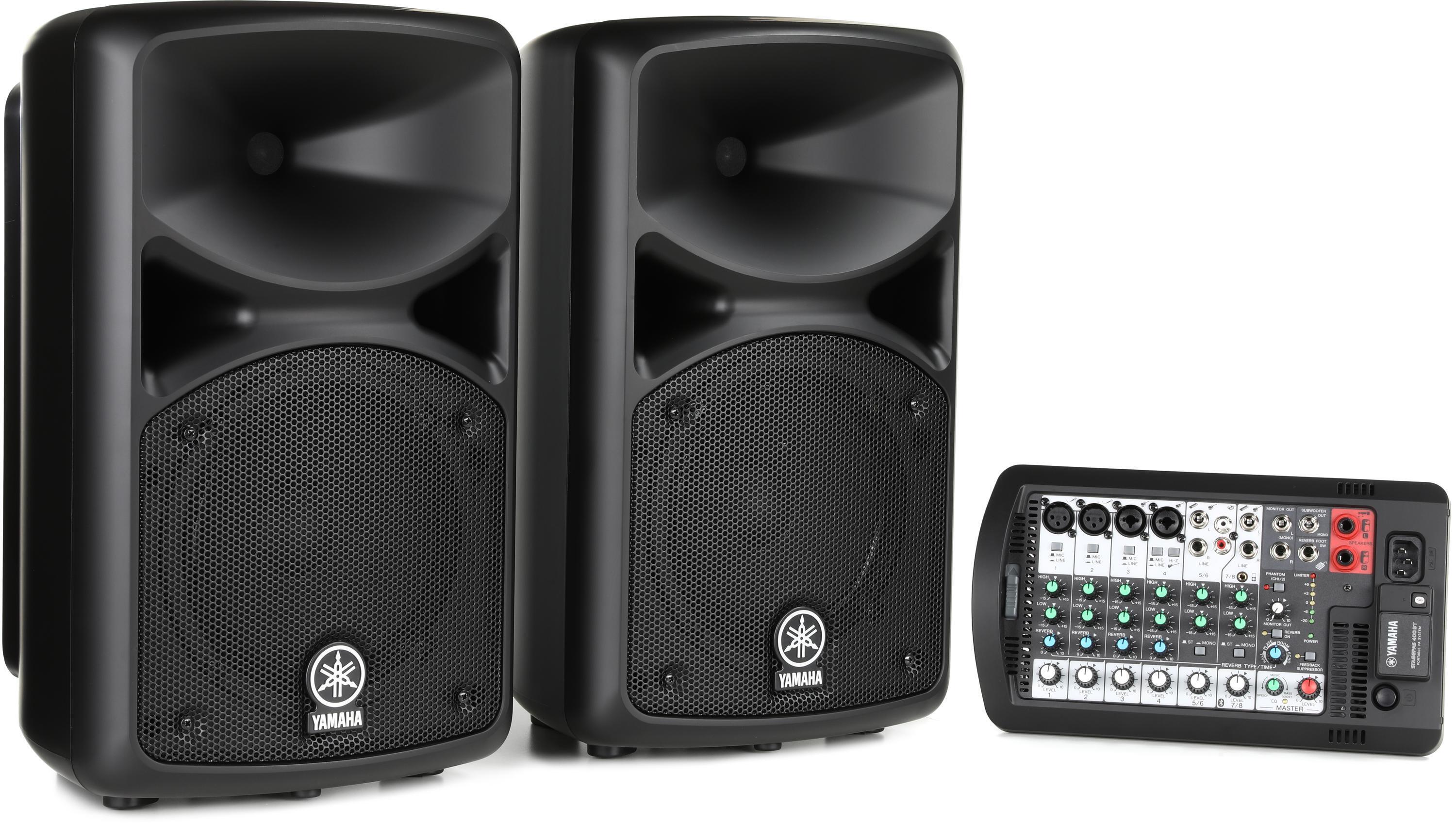 Yamaha STAGEPAS 400BT Portable PA System with Bluetooth | Sweetwater