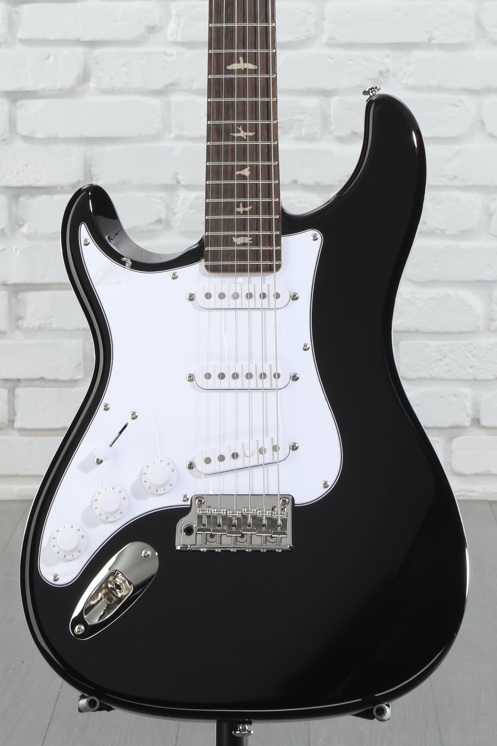 美品 2024年製 左利き用 PRS SE Silver Sky Lefty PRS SE Silver Sky Left-handed Electric Guitar - Moon White