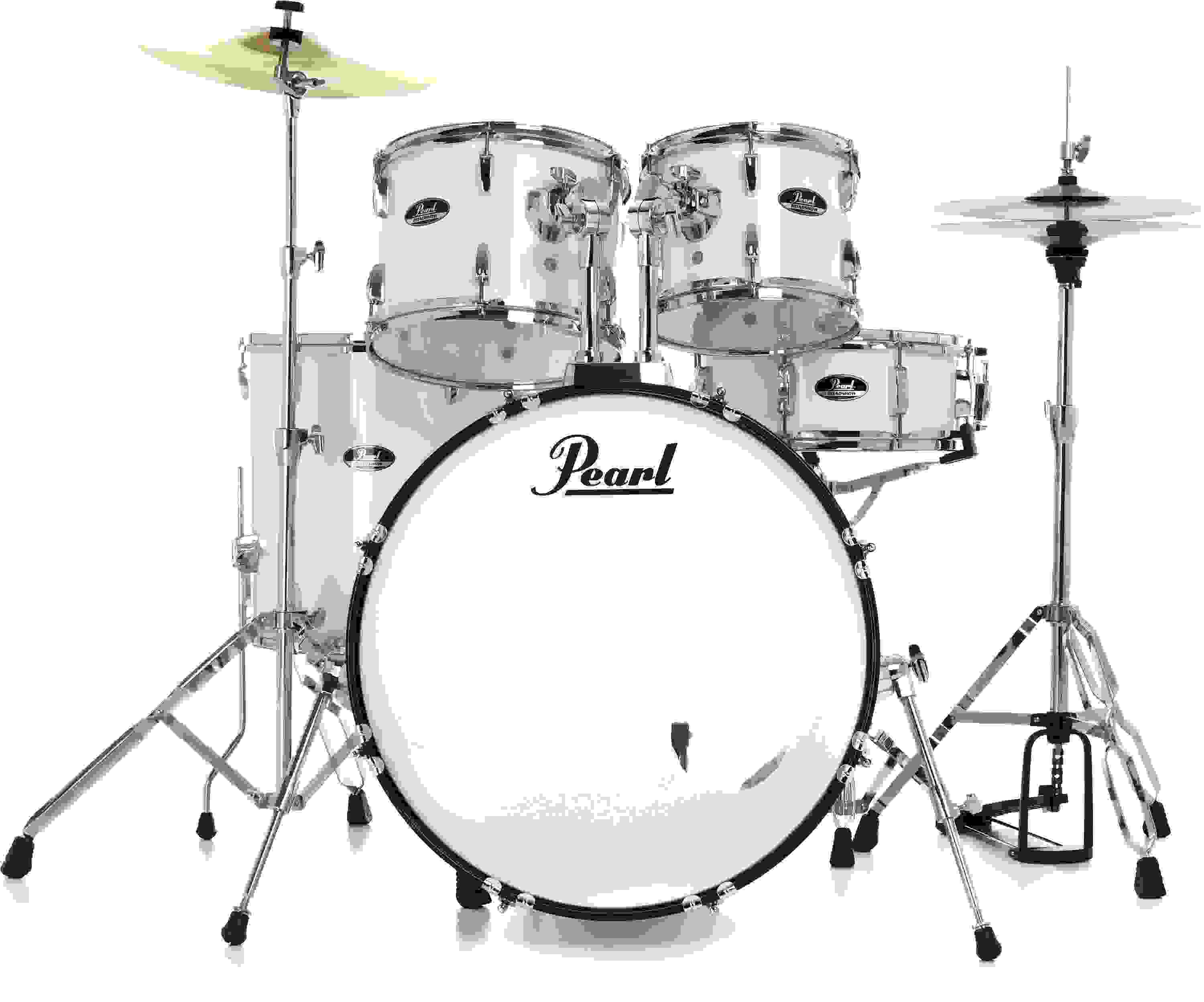 Pearl RS525SC/C Roadshow 5-piece Drum Set - Pure White