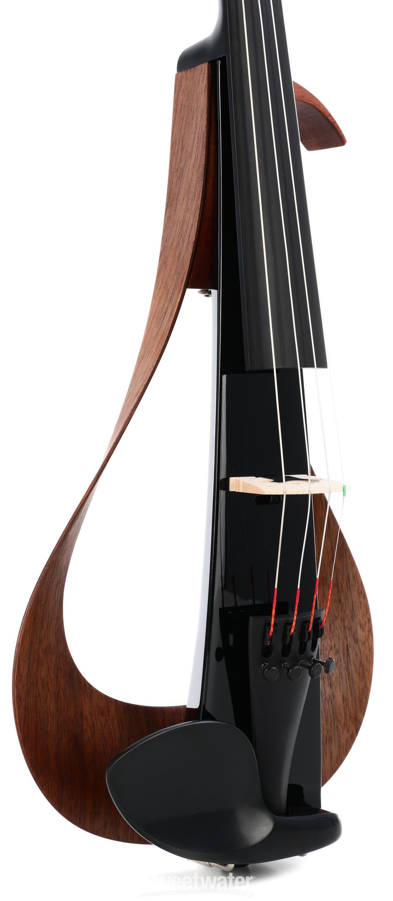 Yamaha YEV104 Electric Violin - Black Lacquer | Sweetwater