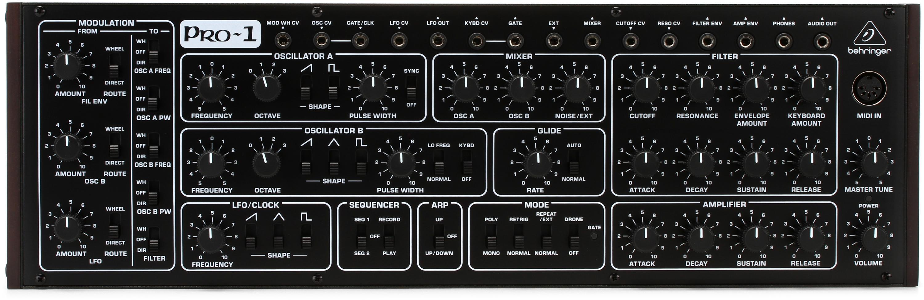 Behringer PRO-1 Tabletop Synthesizer