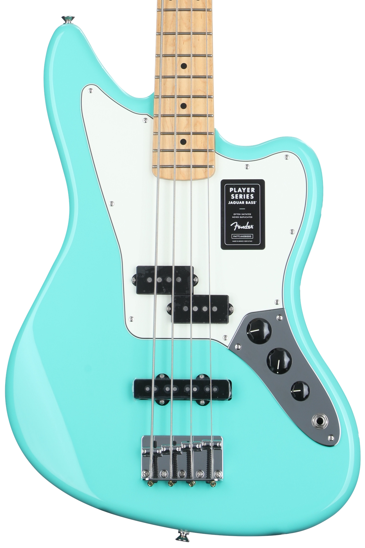 Fender Standard Jaguar Bass - Ghost Silver with Rosewood