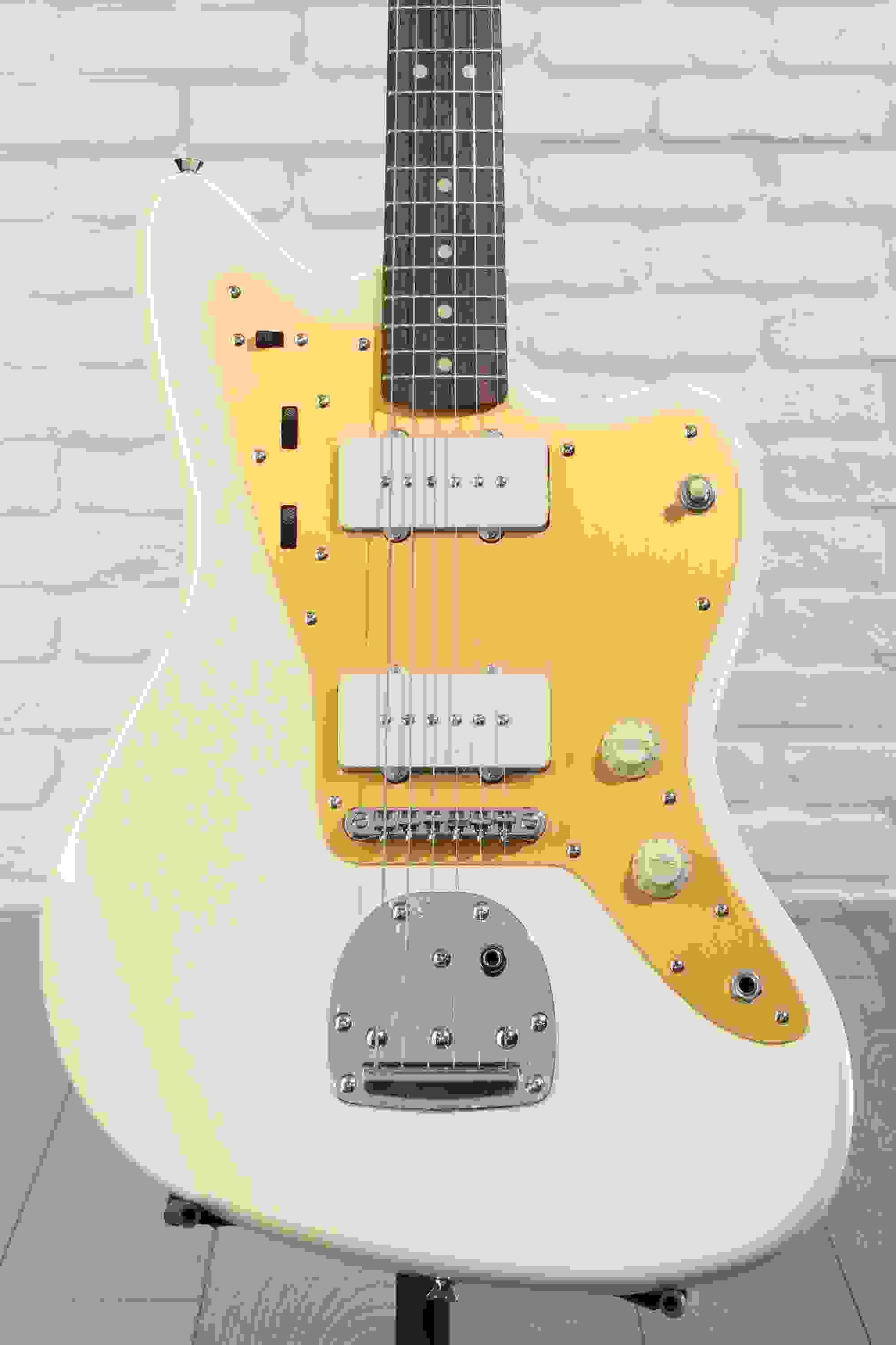 Squier J Mascis Signature Jazzmaster - Vintage White with Indian Laurel Fingerboard