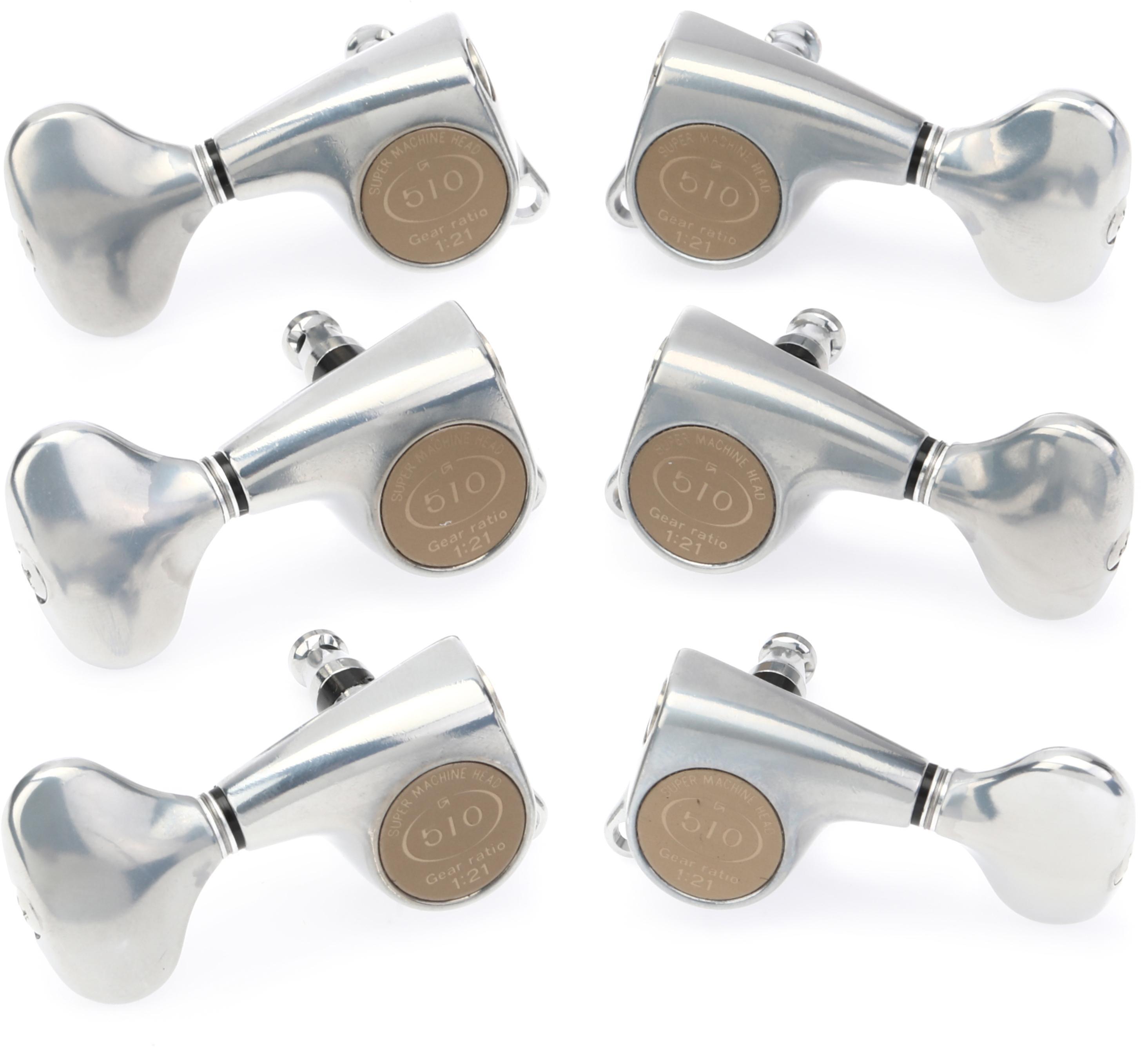 Gotoh SGL510Z-L5 Tuners - 3+3, Chrome X | Sweetwater