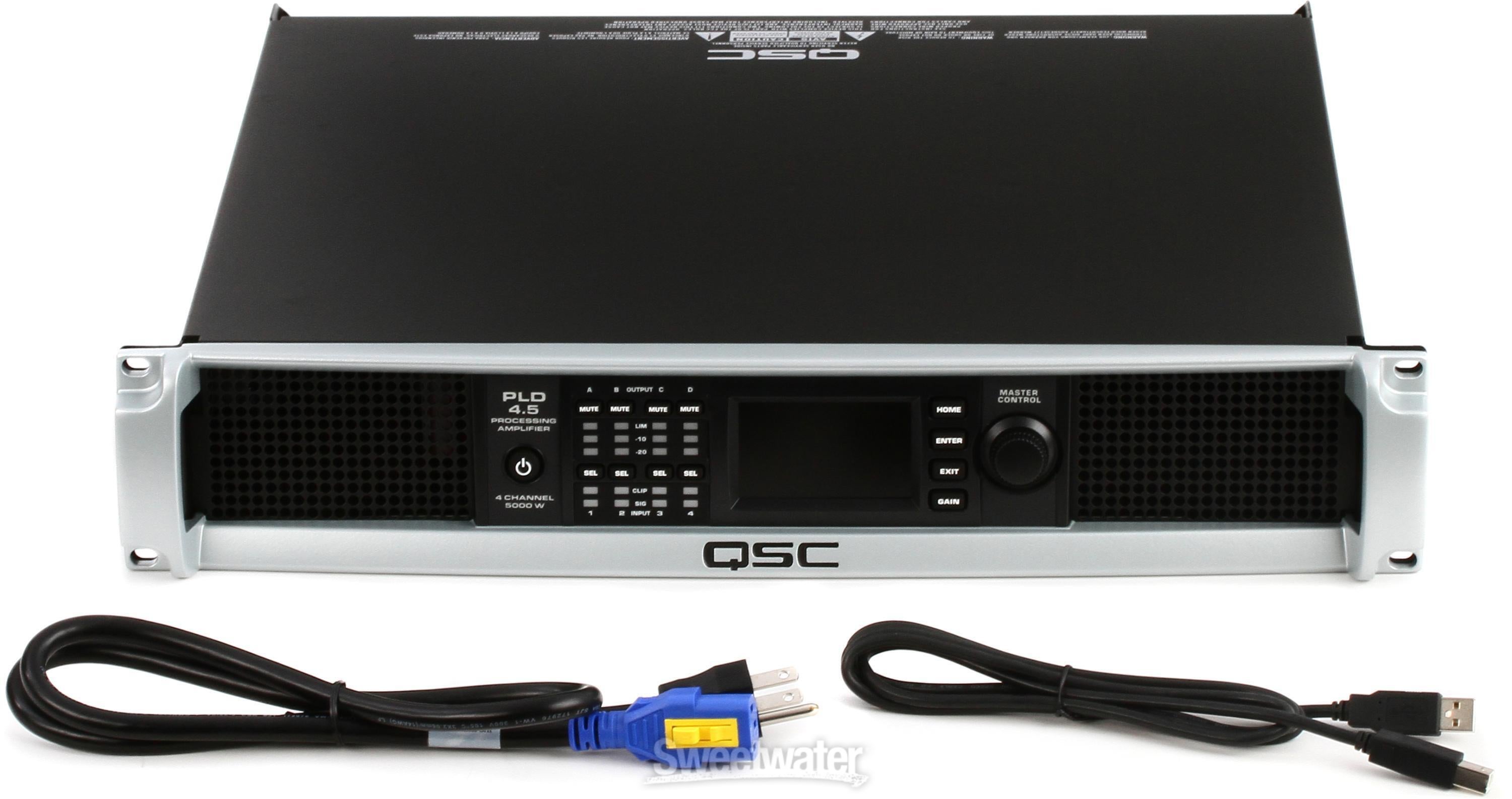 QSC PLD4.5 Power Amplifier with DSP | Sweetwater