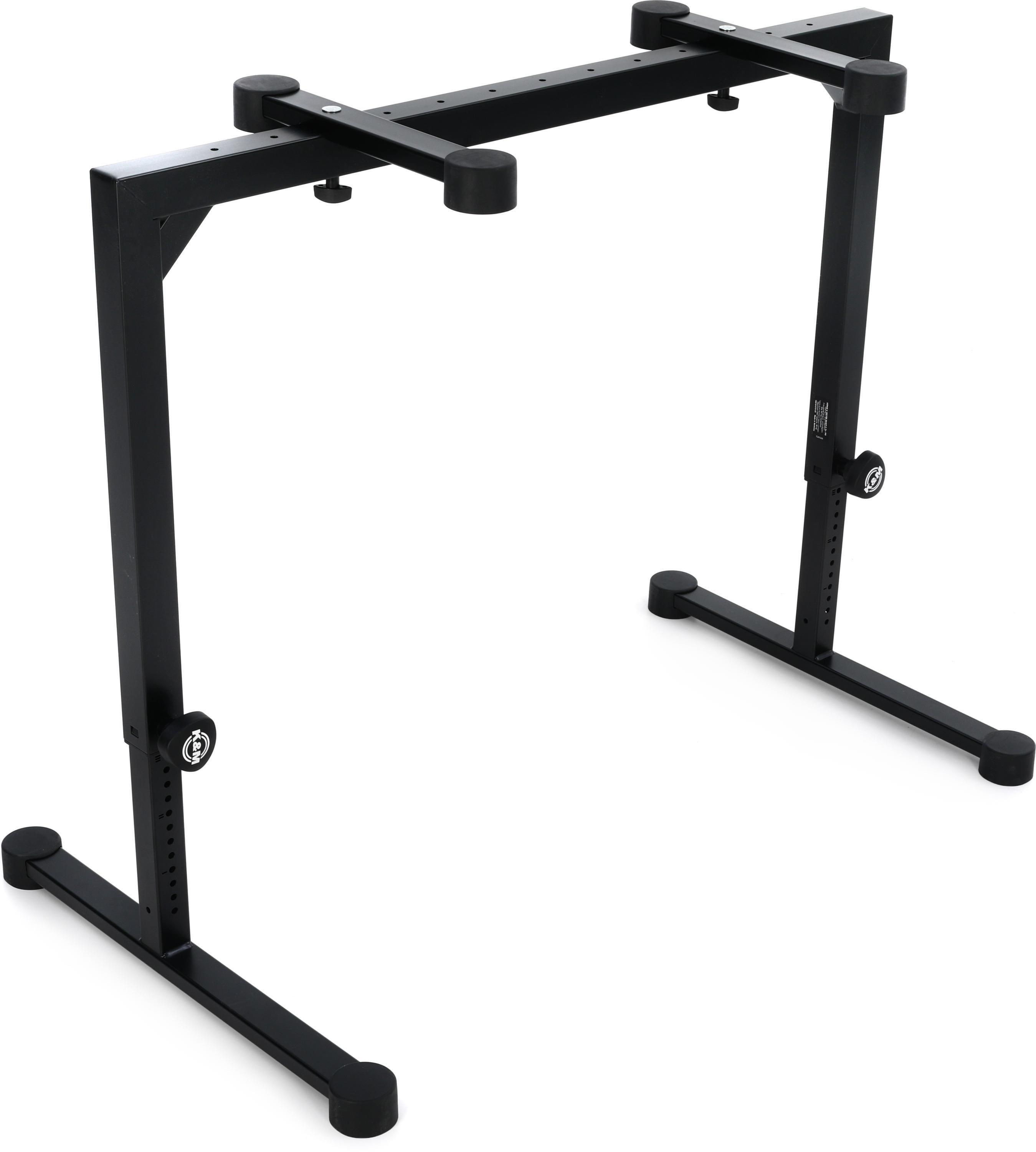 Bundled Item: K&M 18810 Omega Table-Style Keyboard Stand - Black
