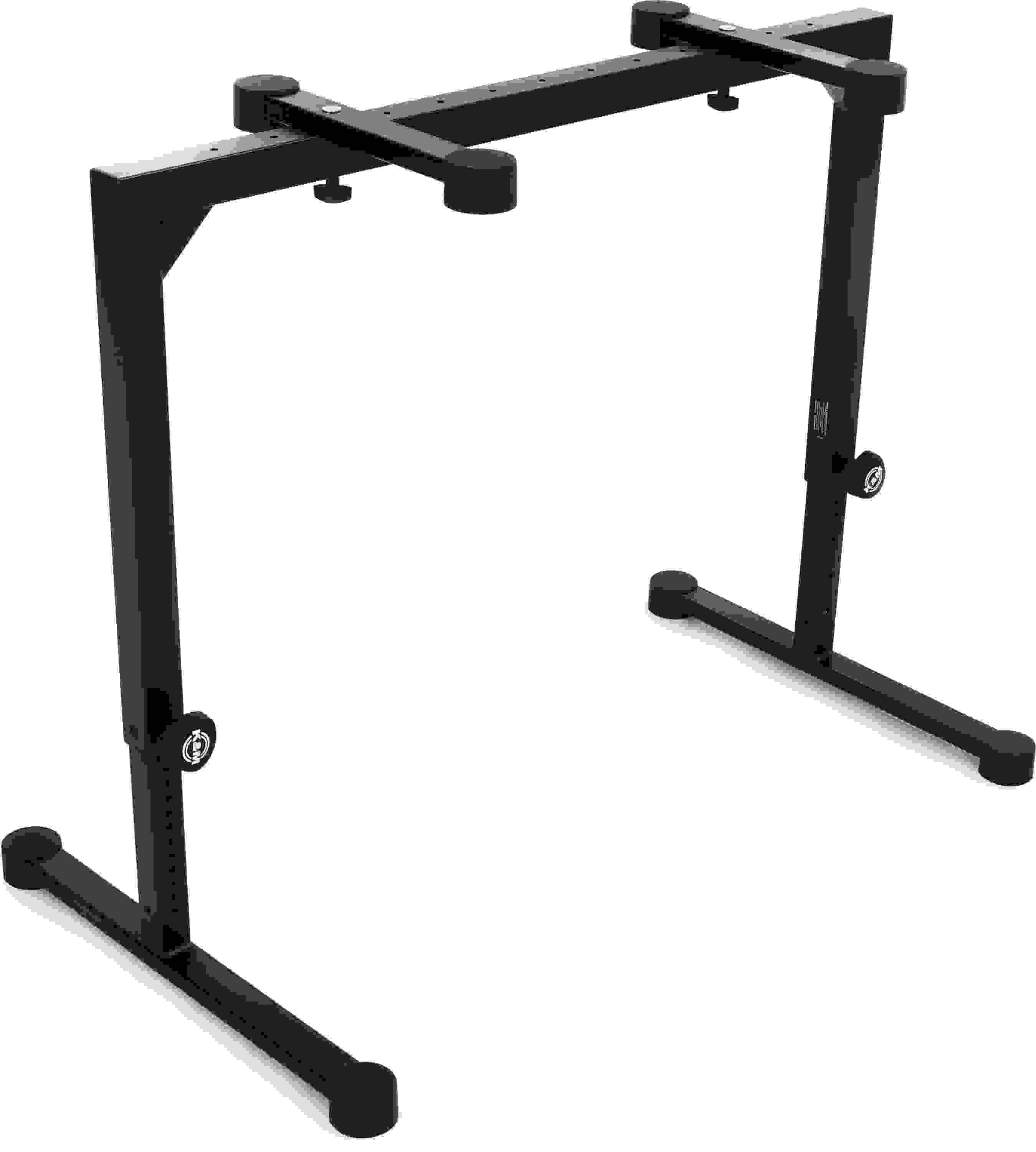 K&M 18810 Omega Table-Style Keyboard Stand - Black