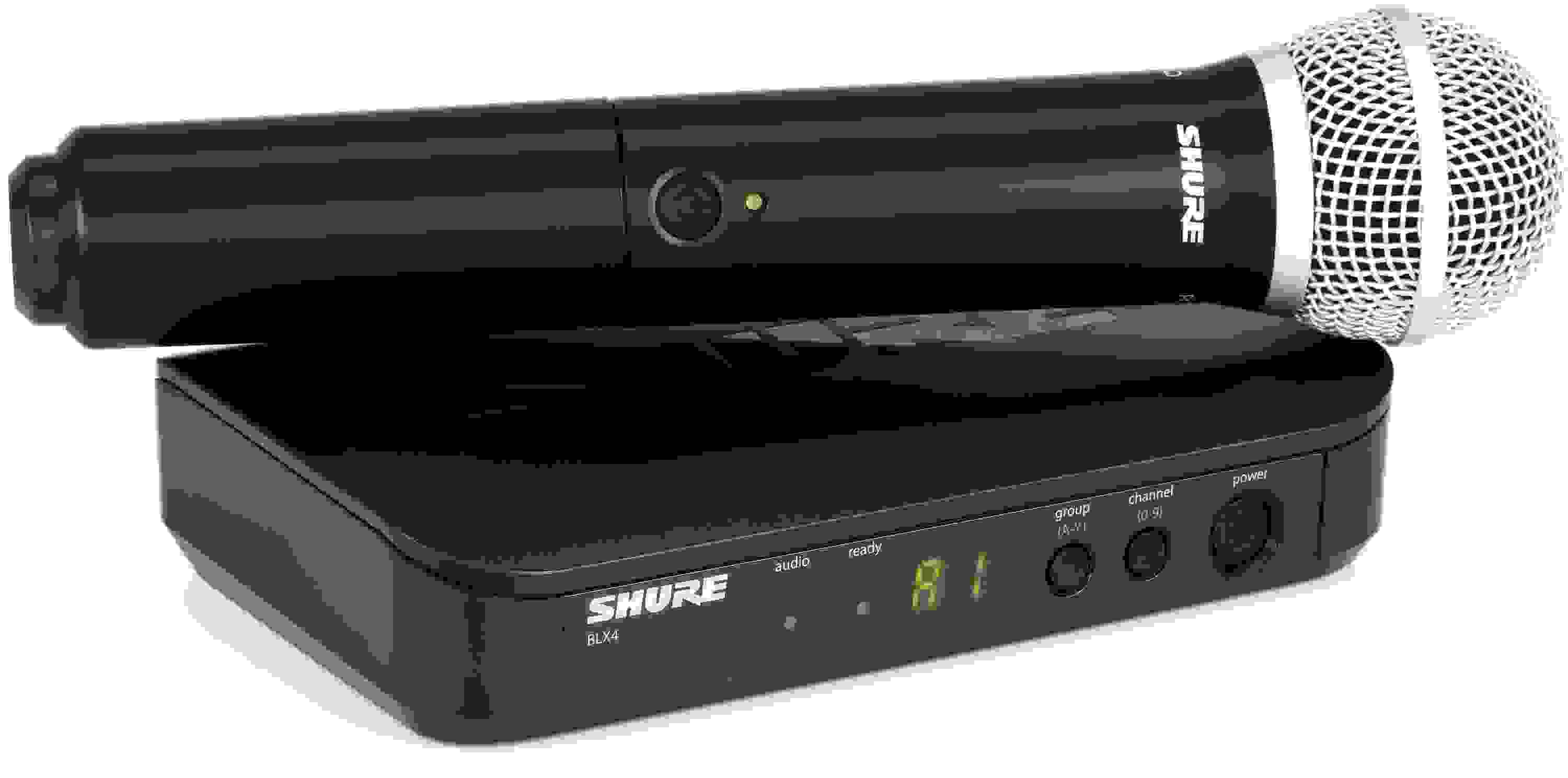 Shure BLX24/PG58 Wireless Handheld Microphone System - J11 Band ...