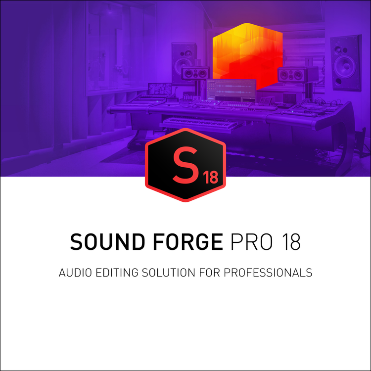 MAGIX Sound Forge Pro 18 Upgrade for Windows | Sweetwater