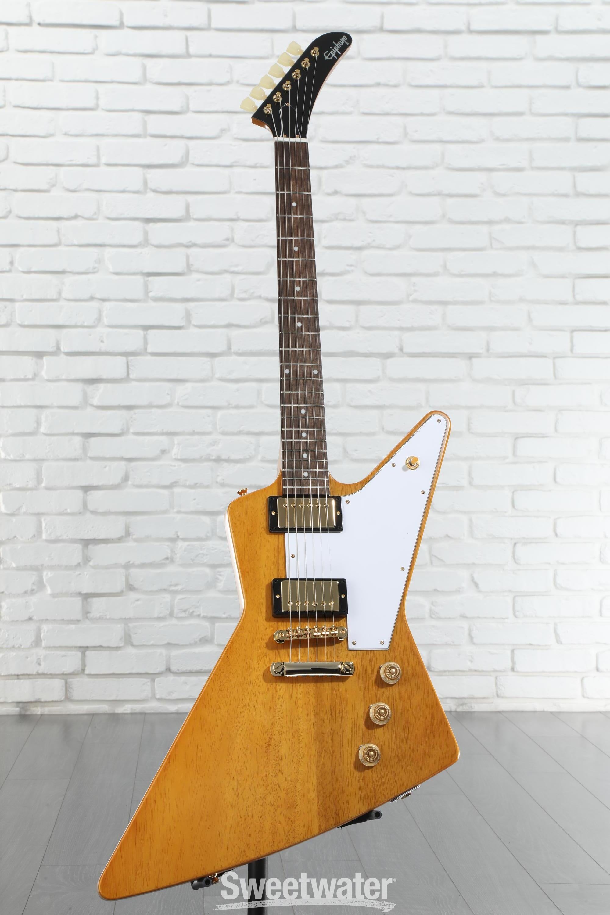 Epiphone 1958 Korina Explorer Electric Guitar - Natural