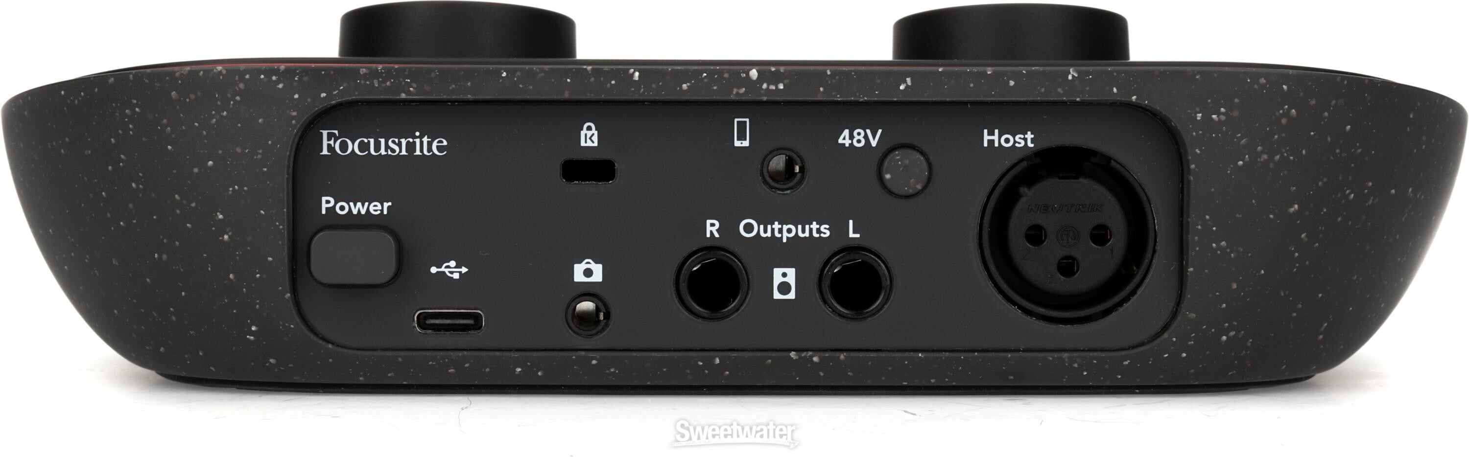 Focusrite Vocaster One USB-C Podcasting Audio Interface | Sweetwater