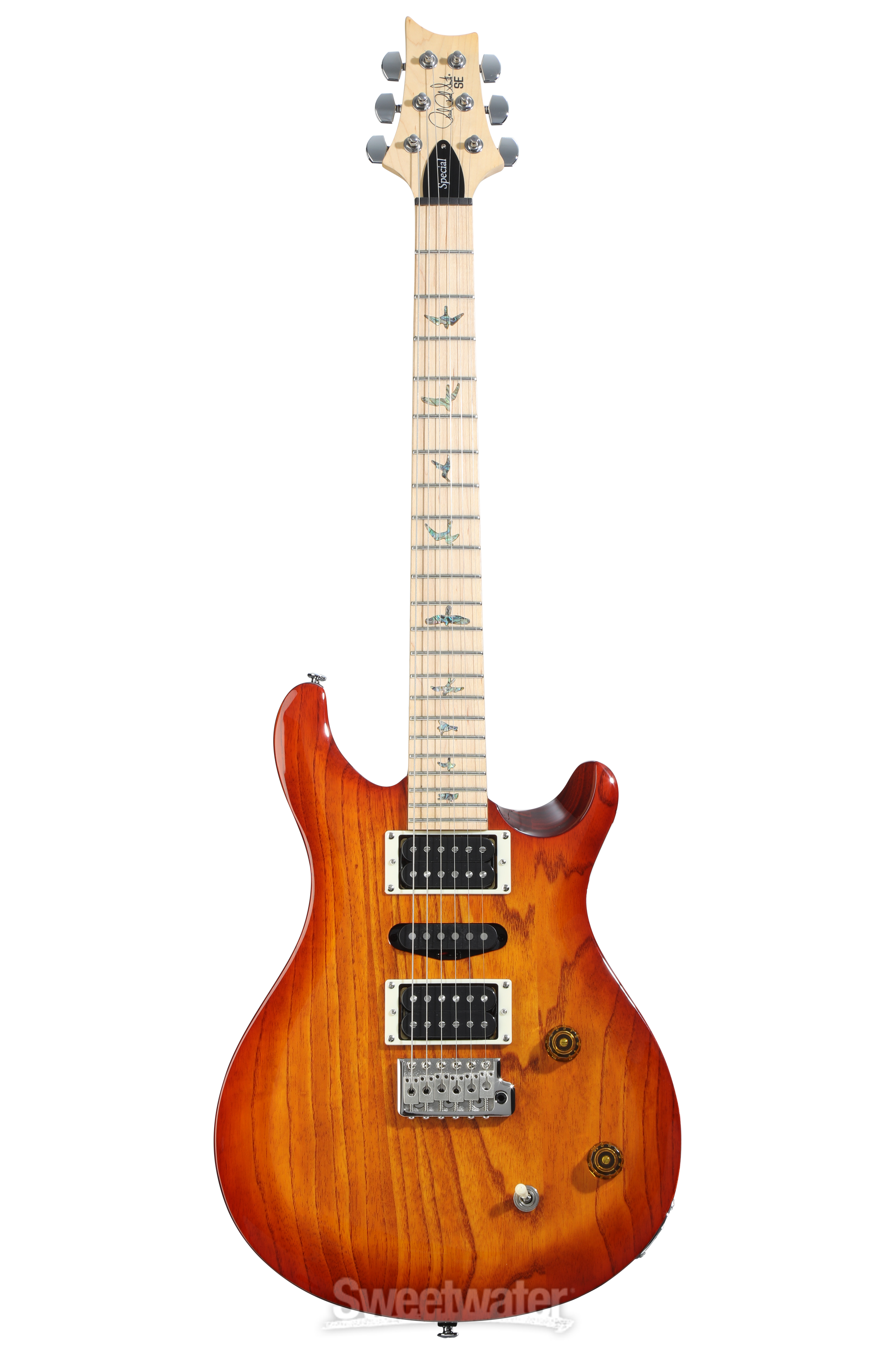 PRS SE Swamp Ash Special Electric Guitar - Vintage Sunburst PRS SE Swamp Ash Special Electric Guitar - Vintage Sunburst