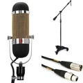 Photo of AEA R84A Active Ribbon Microphone Bundle with Stand, Pop Filter, and Cable
