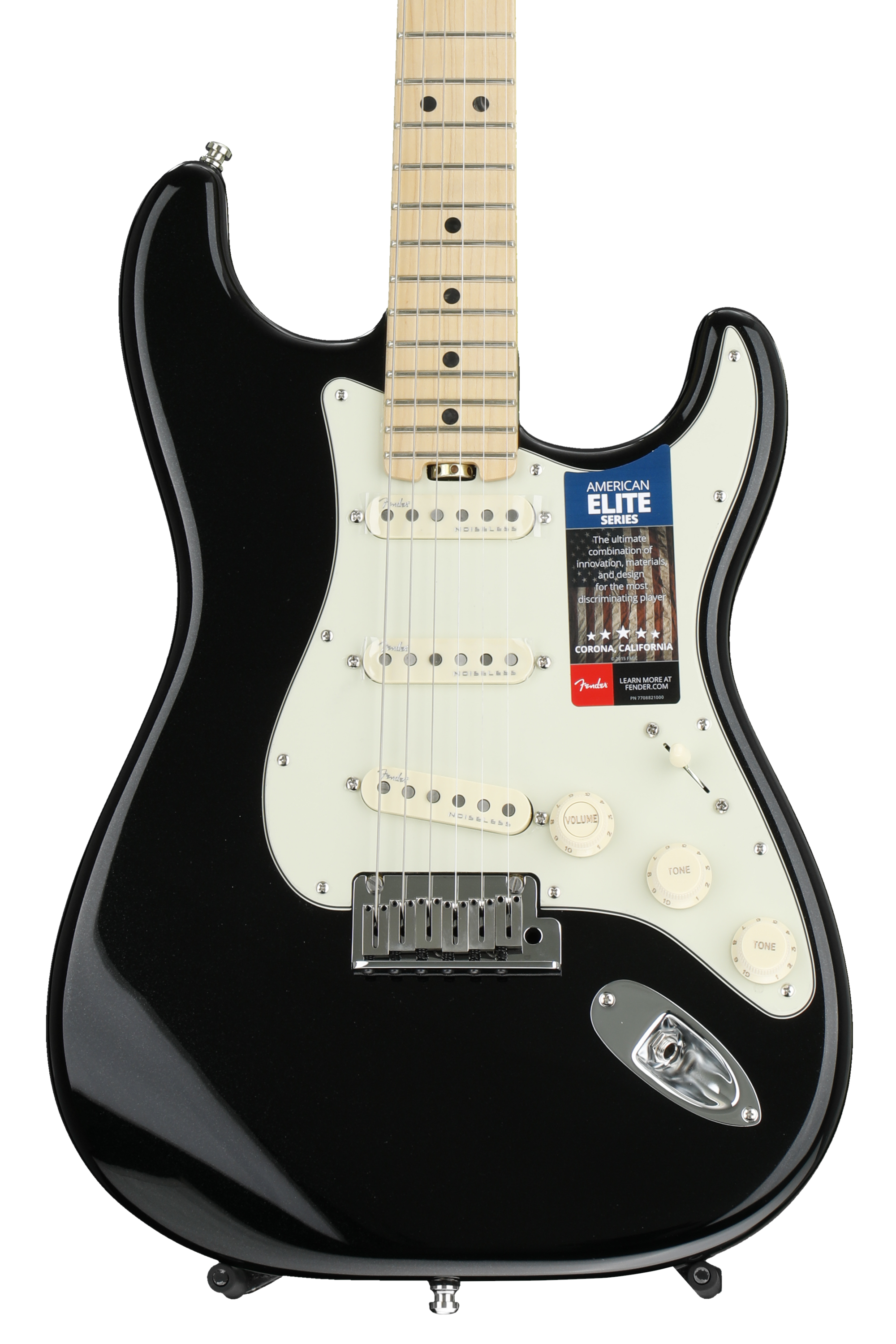 Fender American Elite Stratocaster - Mystic Black with Maple
