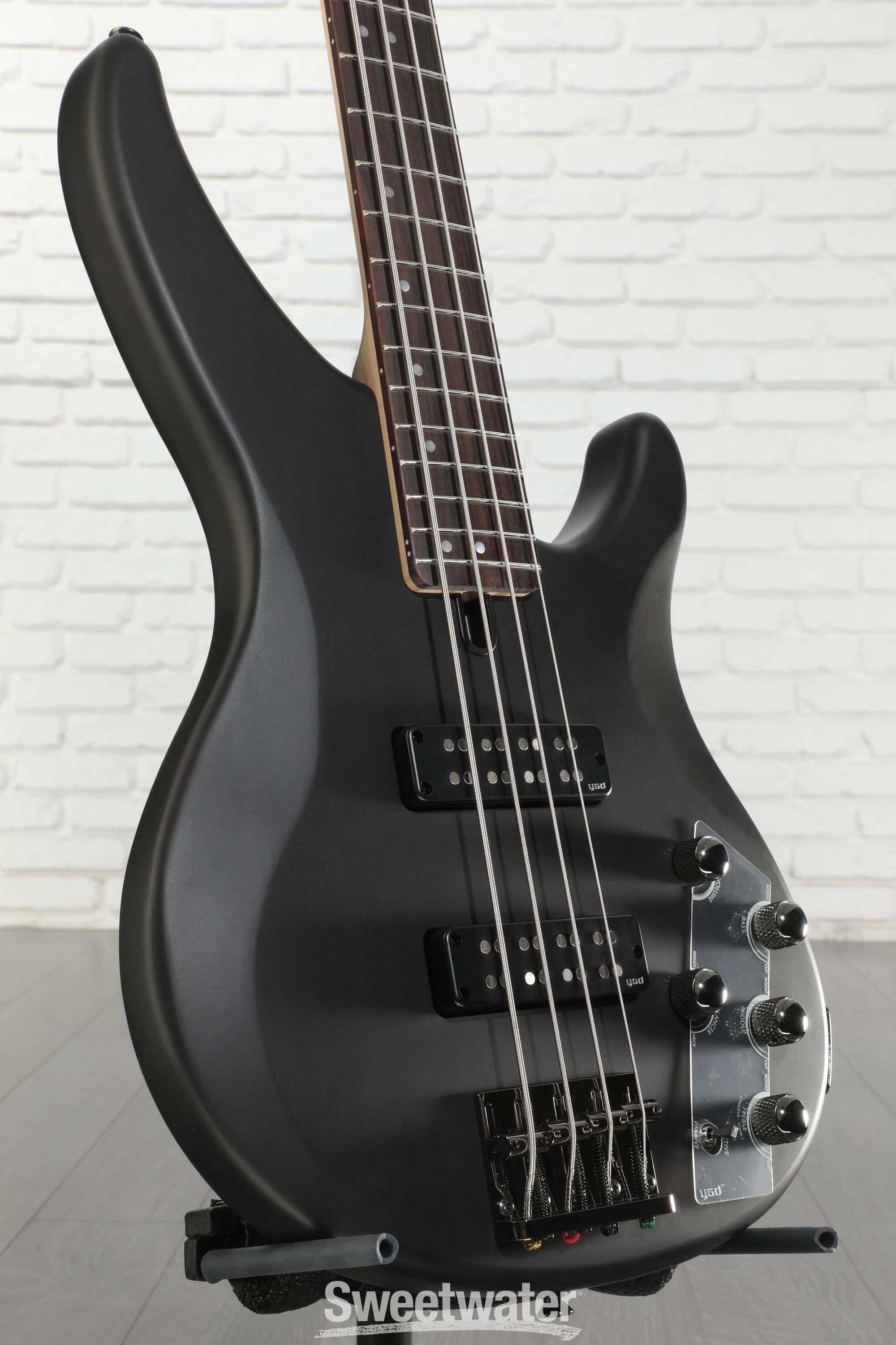 Yamaha TRBX504 4-string Bass Guitar - Translucent Black Reviews