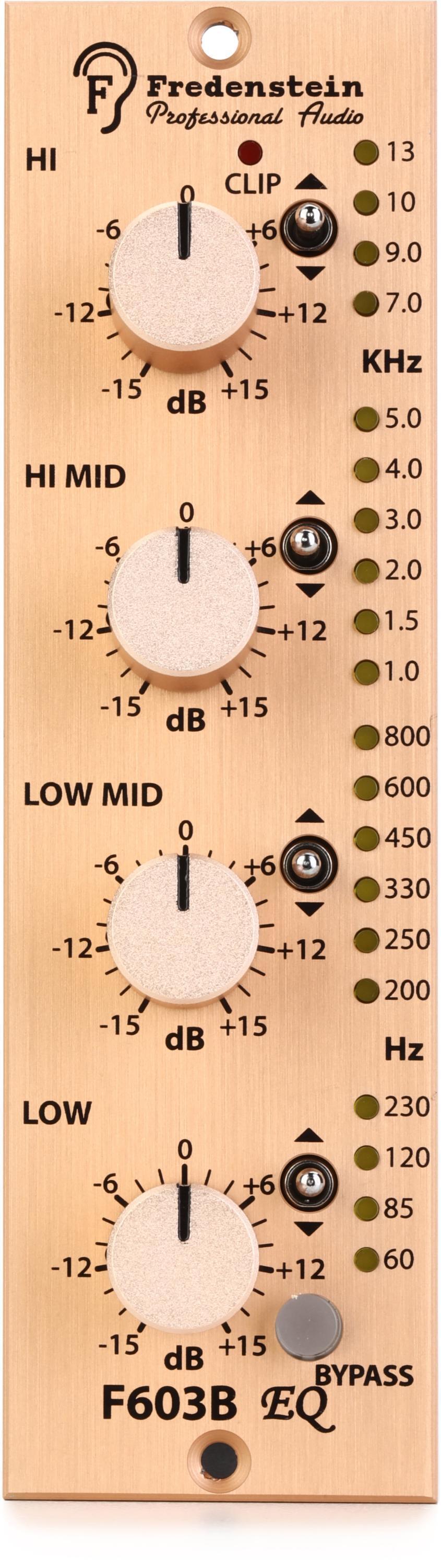 Photo of Fredenstein F603B 500 Series Equalizer