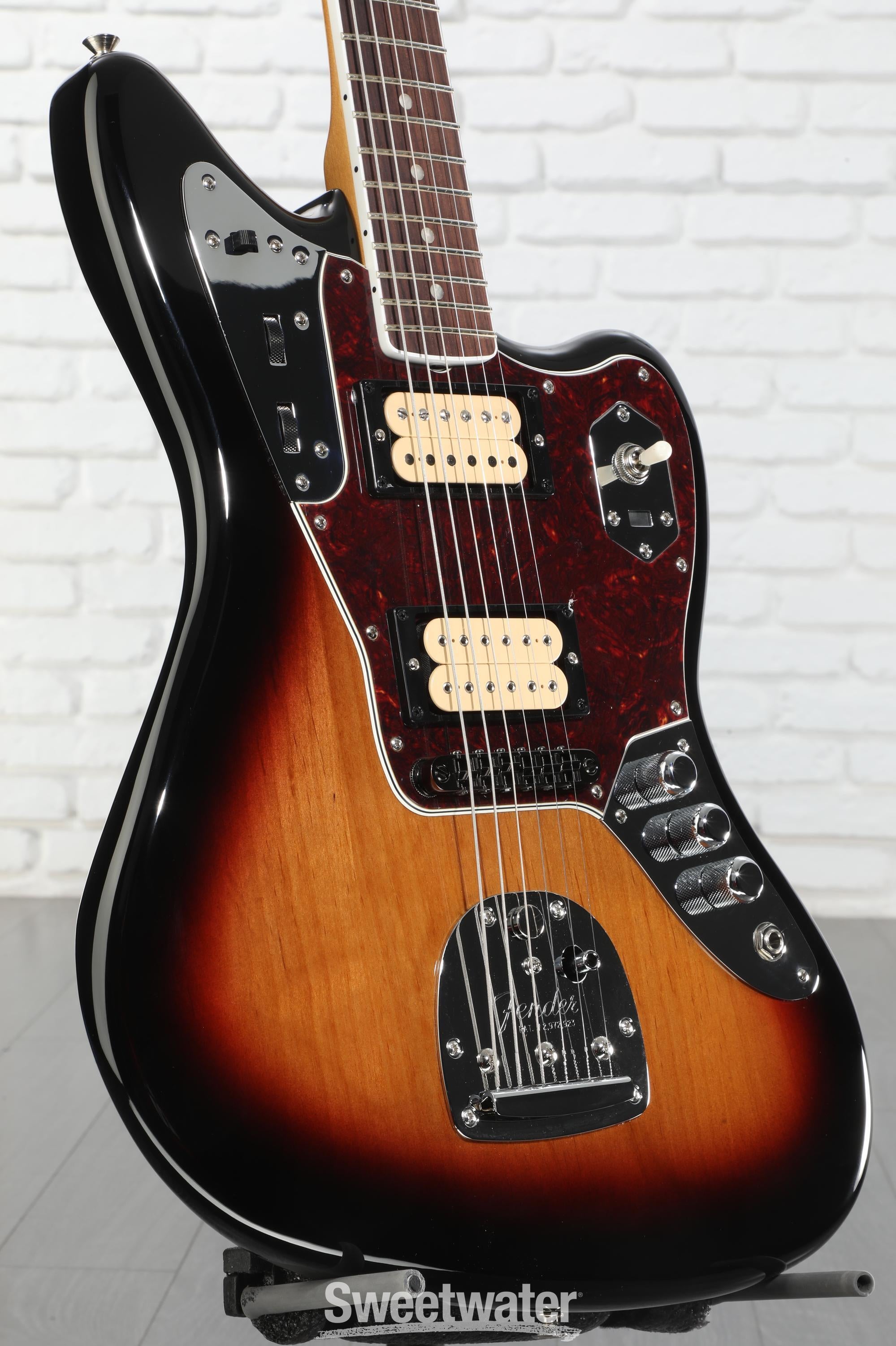 Fender Kurt Cobain Jaguar Electric Guitar - 3-Tone Sunburst