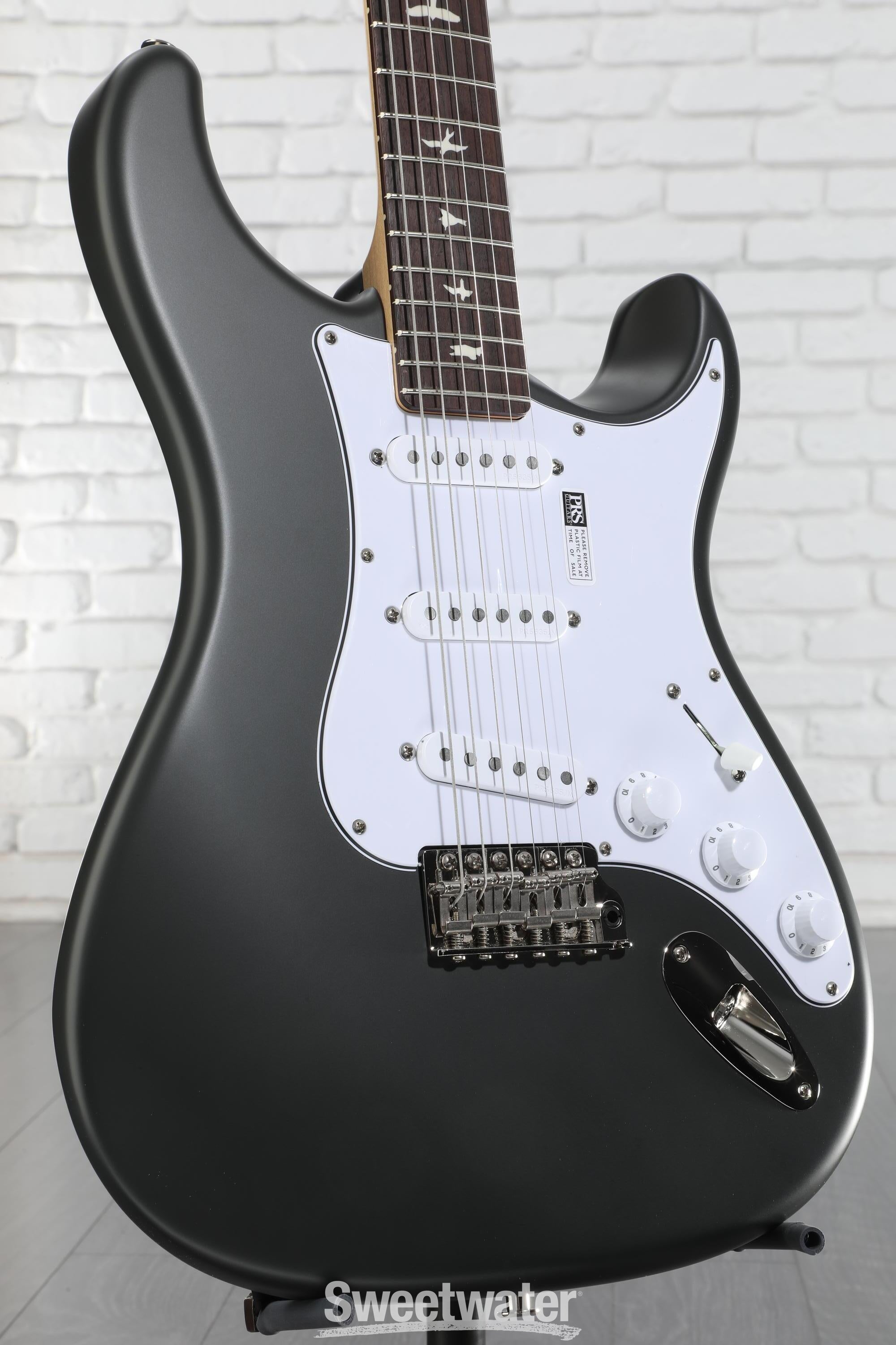 PRS Silver Sky Electric Guitar - Faded Black Tee with Rosewood Fingerboard
