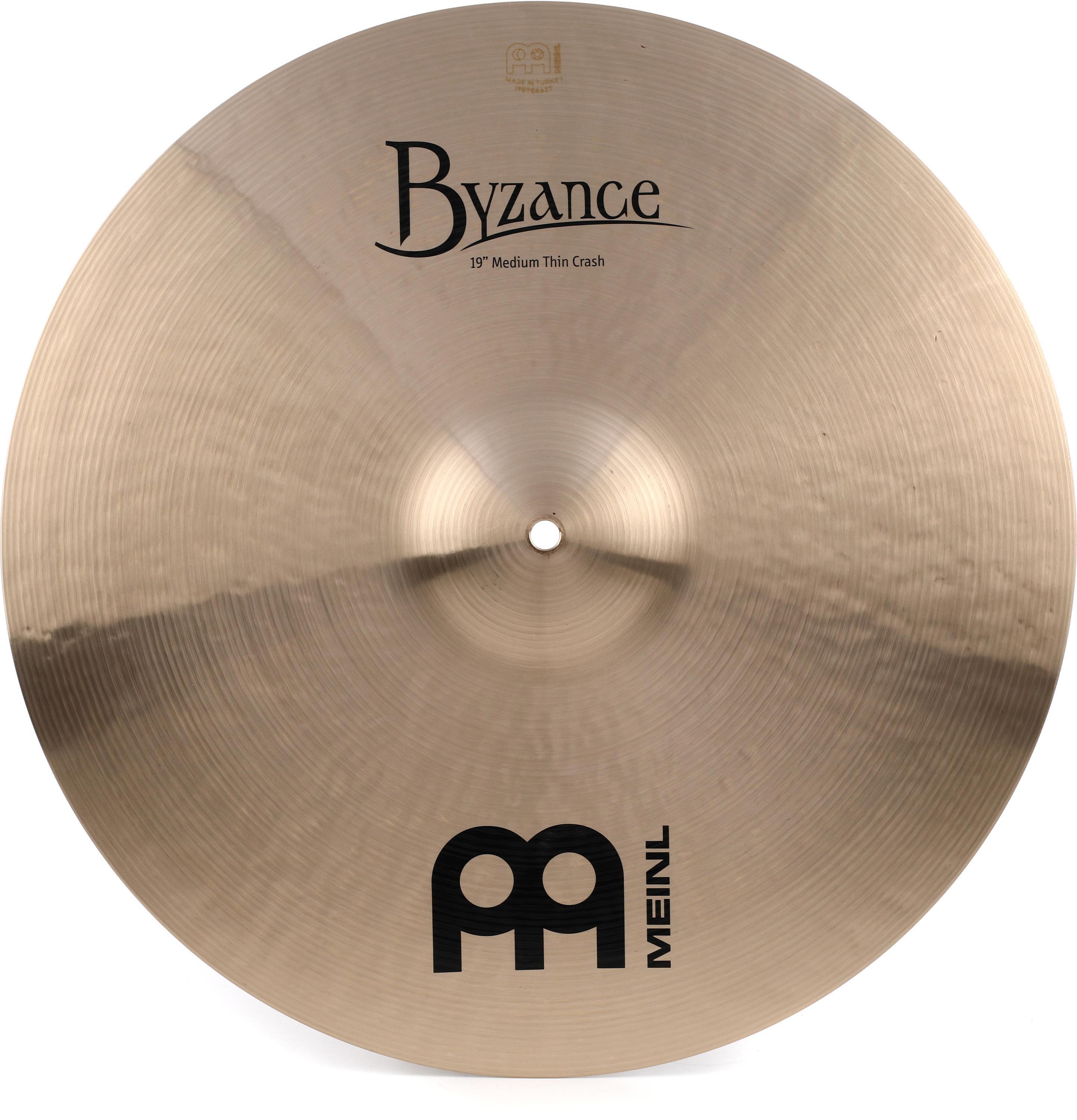 Meinl Cymbals 19 inch Byzance Traditional Medium Thin Crash