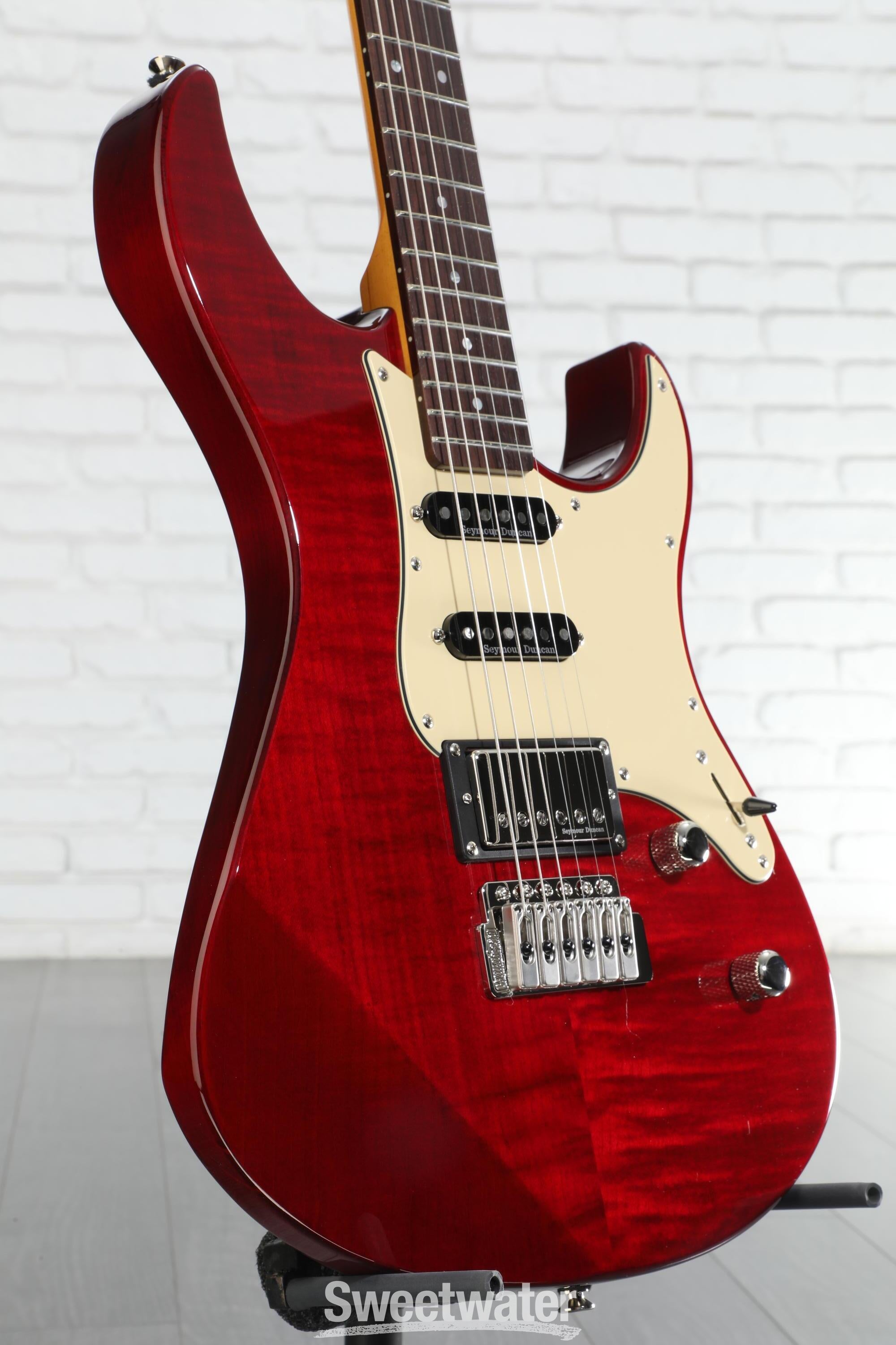Yamaha PAC612VIIFMX Pacifica Electric Guitar - Fired Red