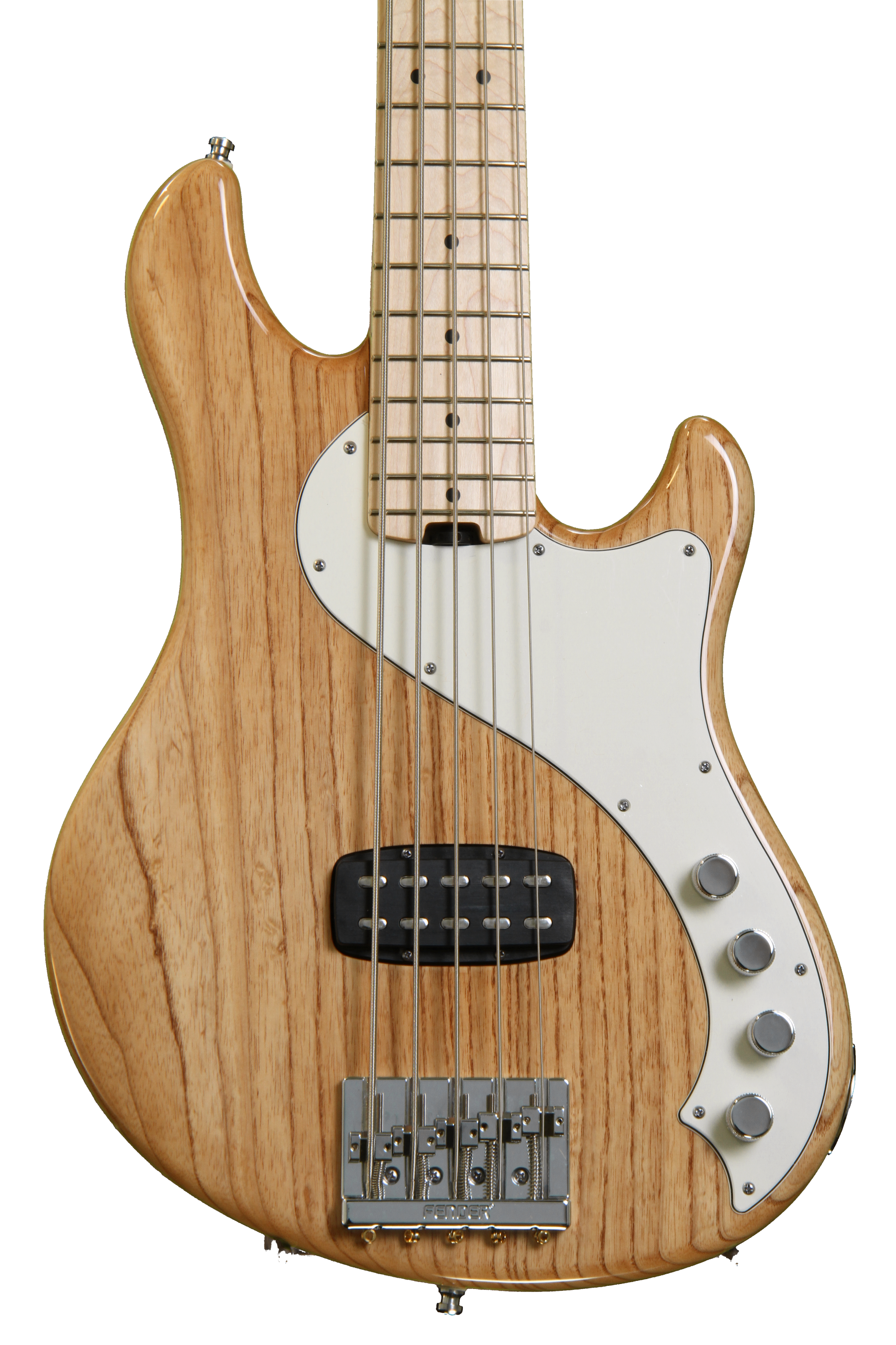 Fender American Deluxe Dimension Bass V - Natural | Sweetwater